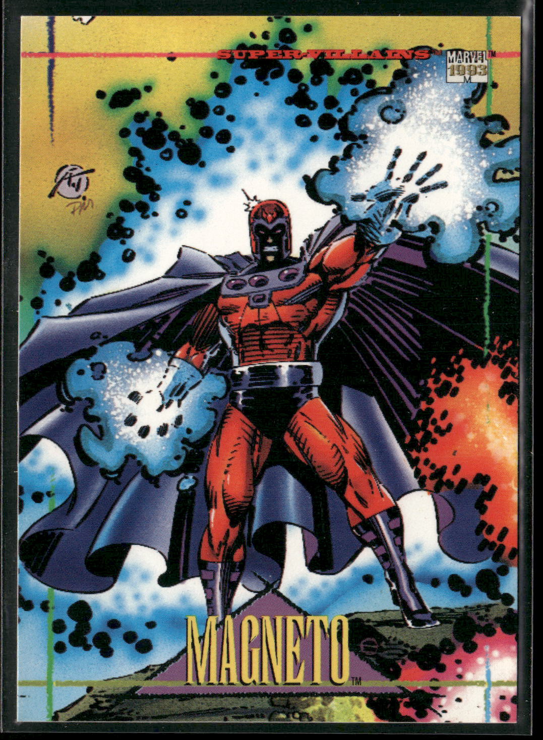 1993 SkyBox Marvel Universe #113 Magneto