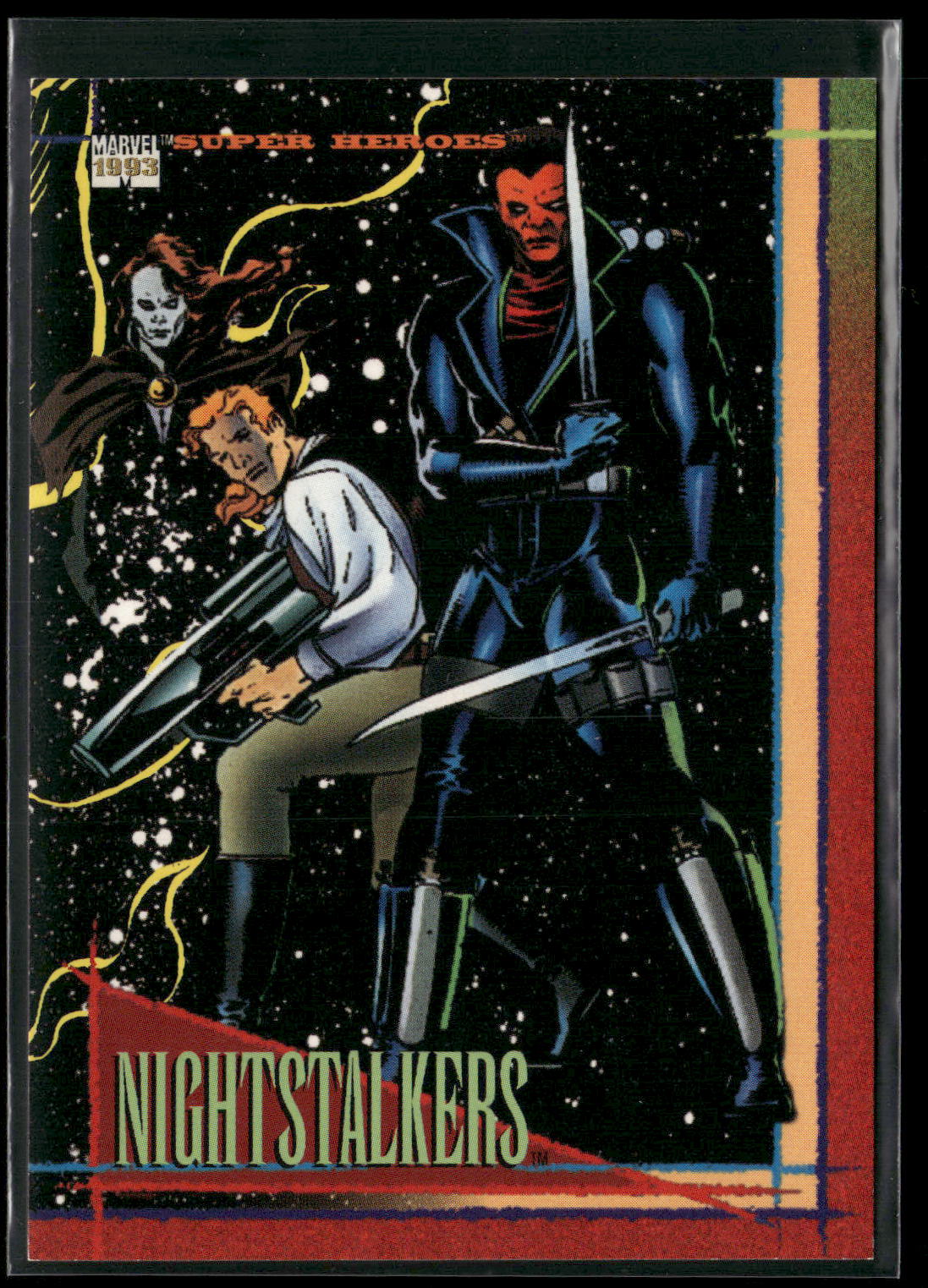 1993 SkyBox Marvel Universe #108 Nightstalkers