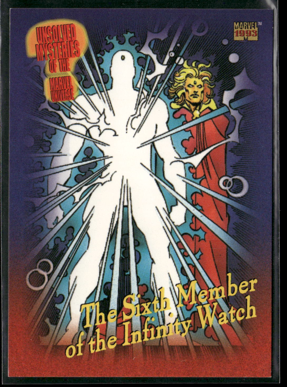 1993 SkyBox Marvel Universe #142 The Sixth Member of the Infinity Watch