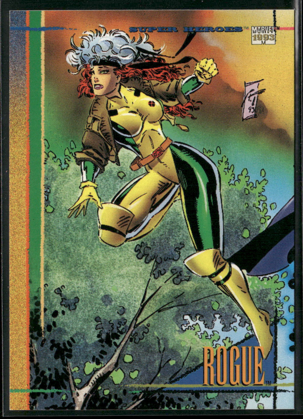 1993 SkyBox Marvel Universe #112 Rogue