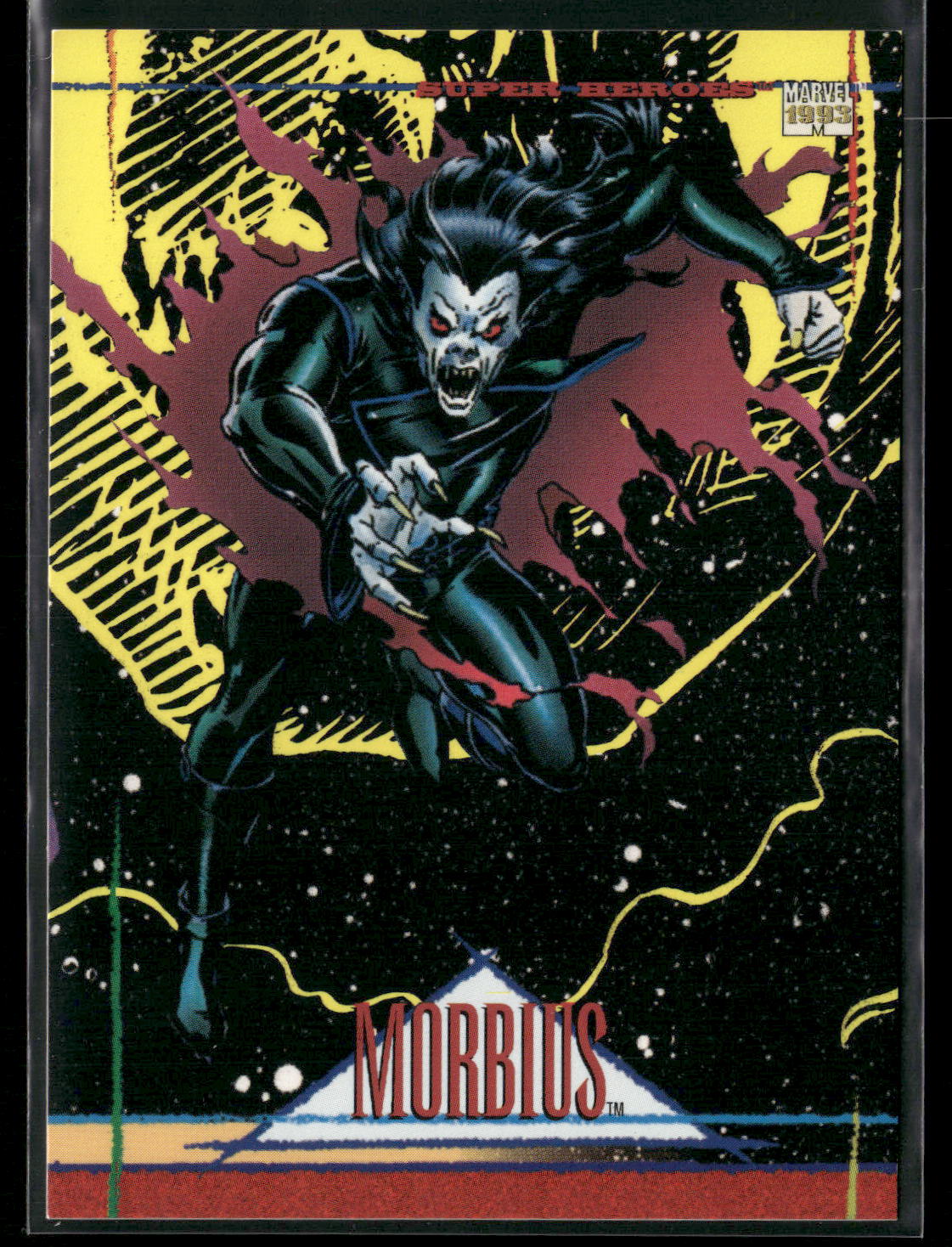 1993 SkyBox Marvel Universe #107 Morbius