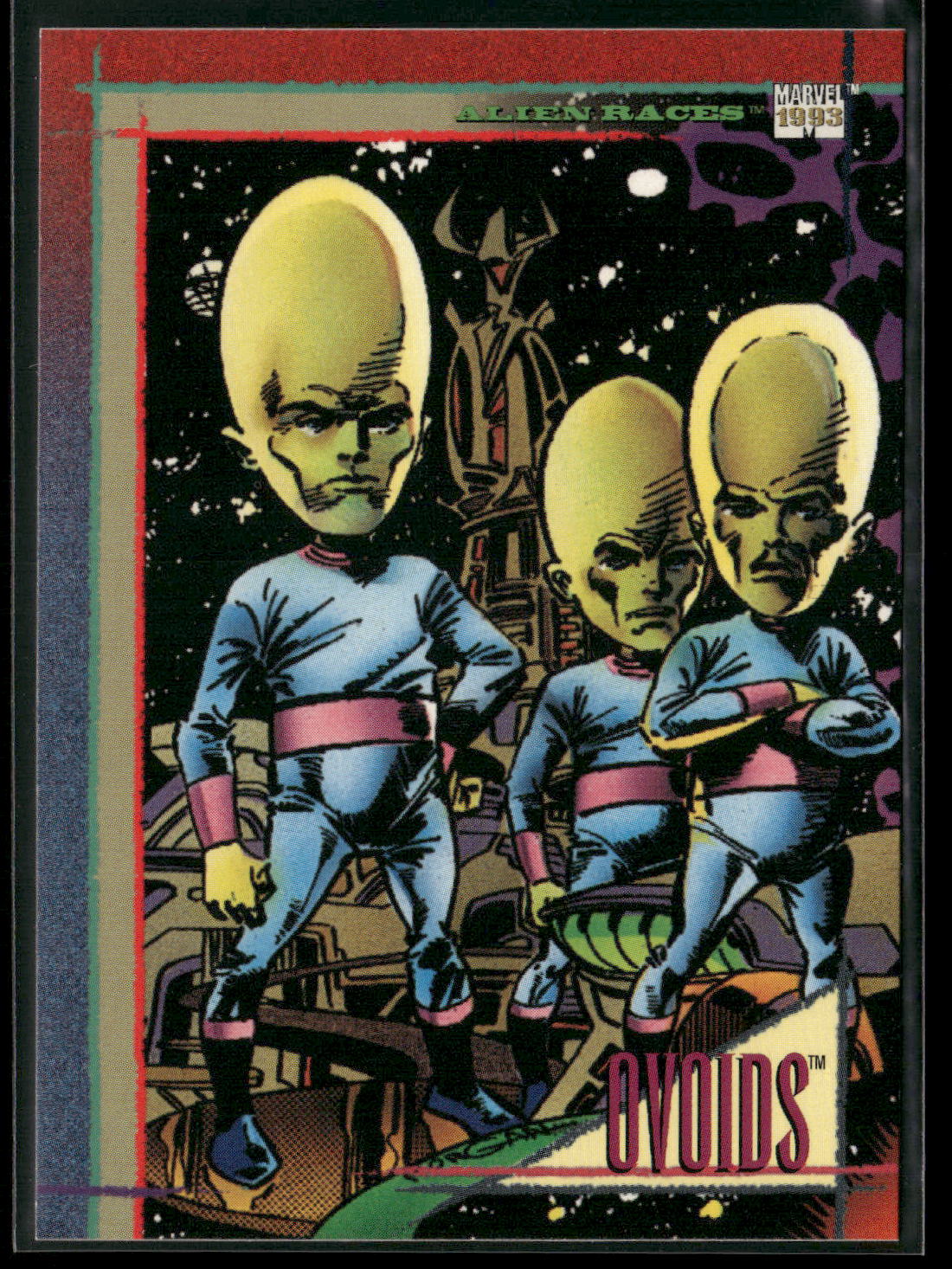 1993 SkyBox Marvel Universe #118 Ovoids