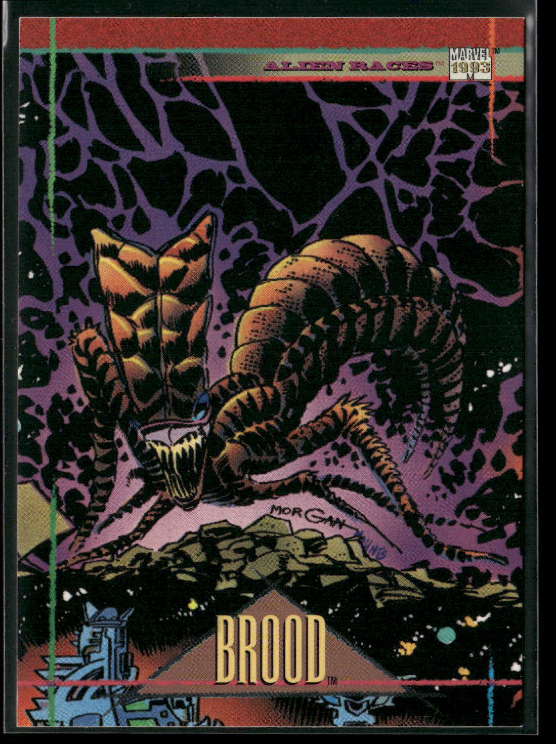 1993 SkyBox Marvel Universe #119 Brood