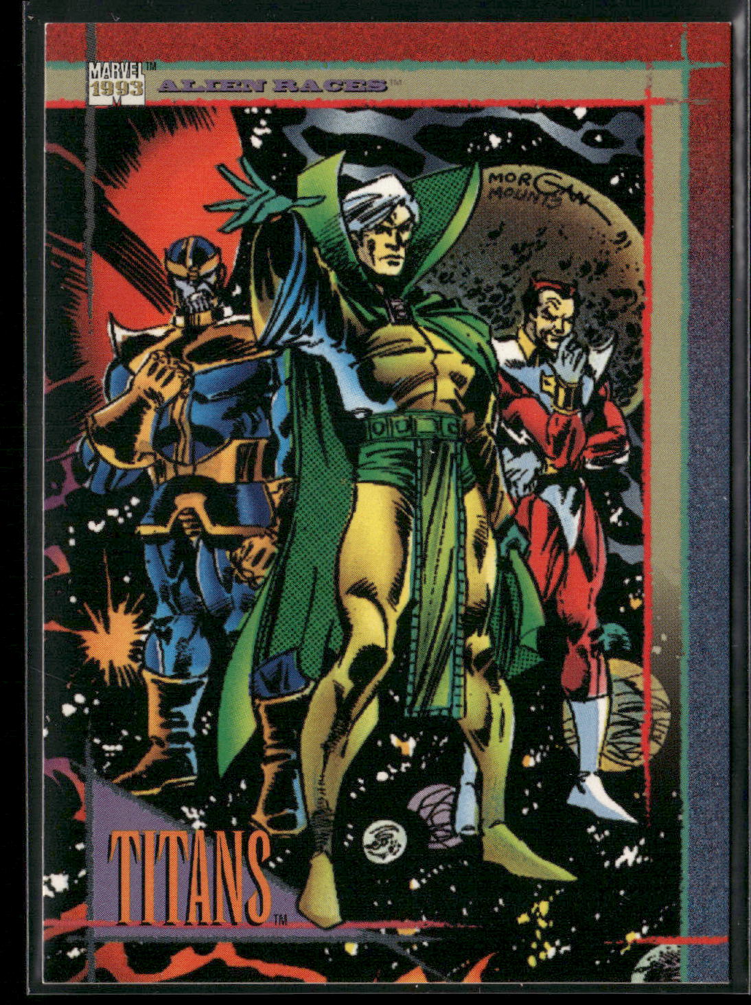 1993 SkyBox Marvel Universe #120 Titans