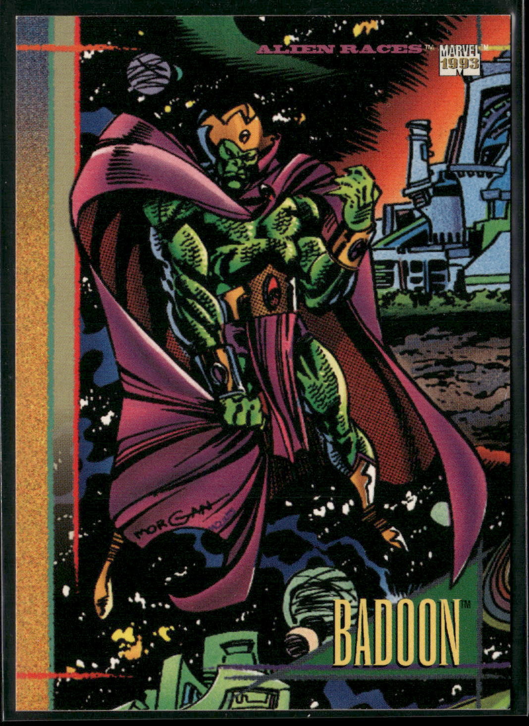 1993 SkyBox Marvel Universe #121 Badoon