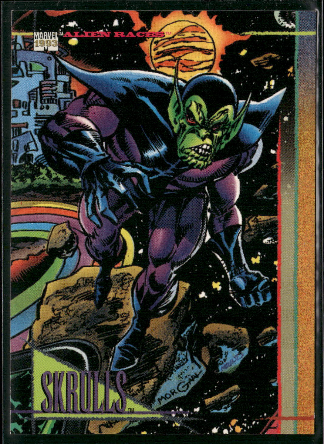 1993 SkyBox Marvel Universe #123 Skrulls