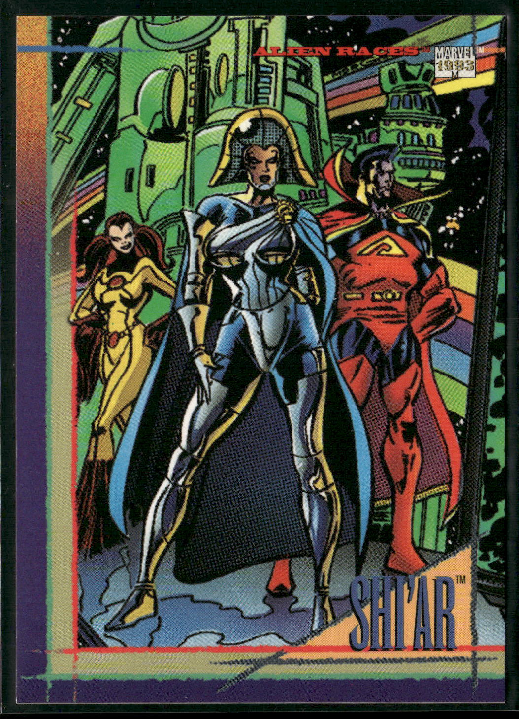 1993 SkyBox Marvel Universe #124 Shi'ar