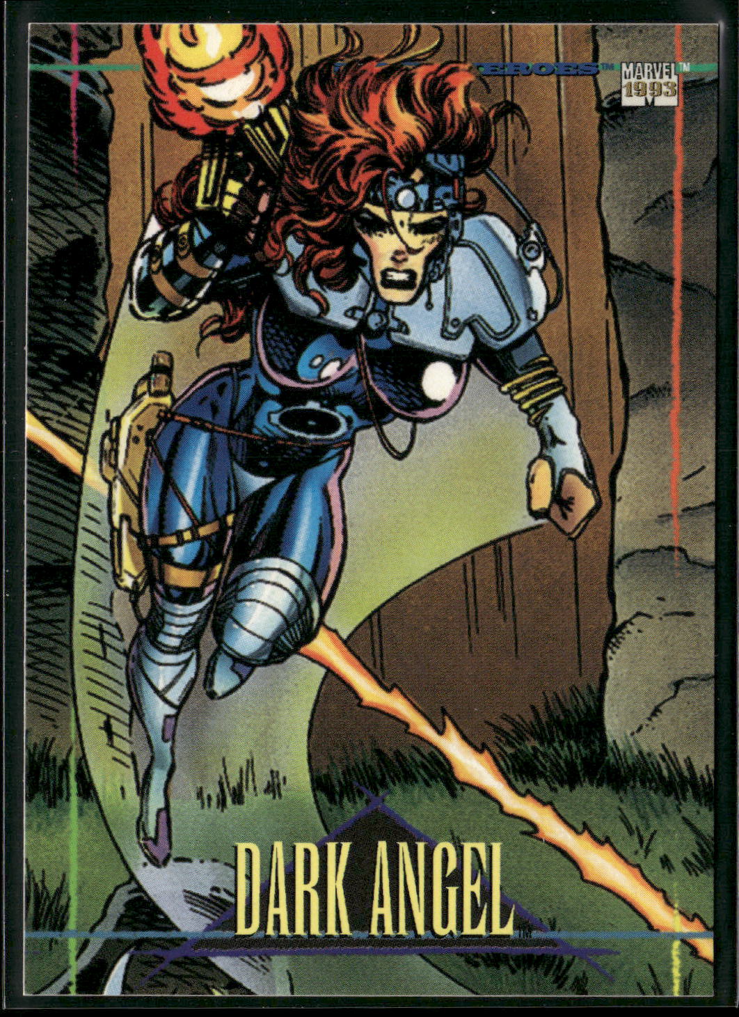1993 SkyBox Marvel Universe #131 Dark Angel