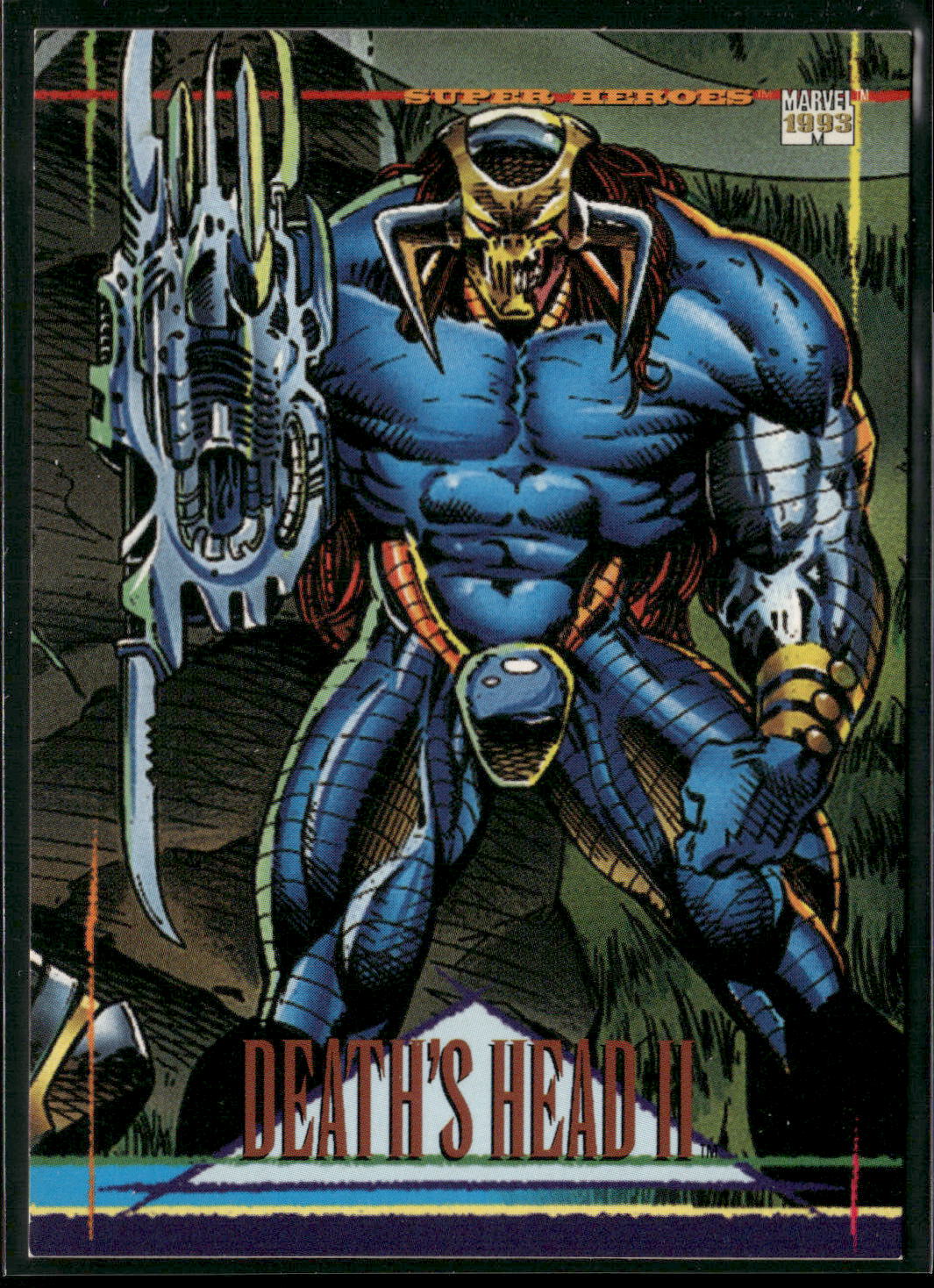 1993 SkyBox Marvel Universe #134 Death's Head II