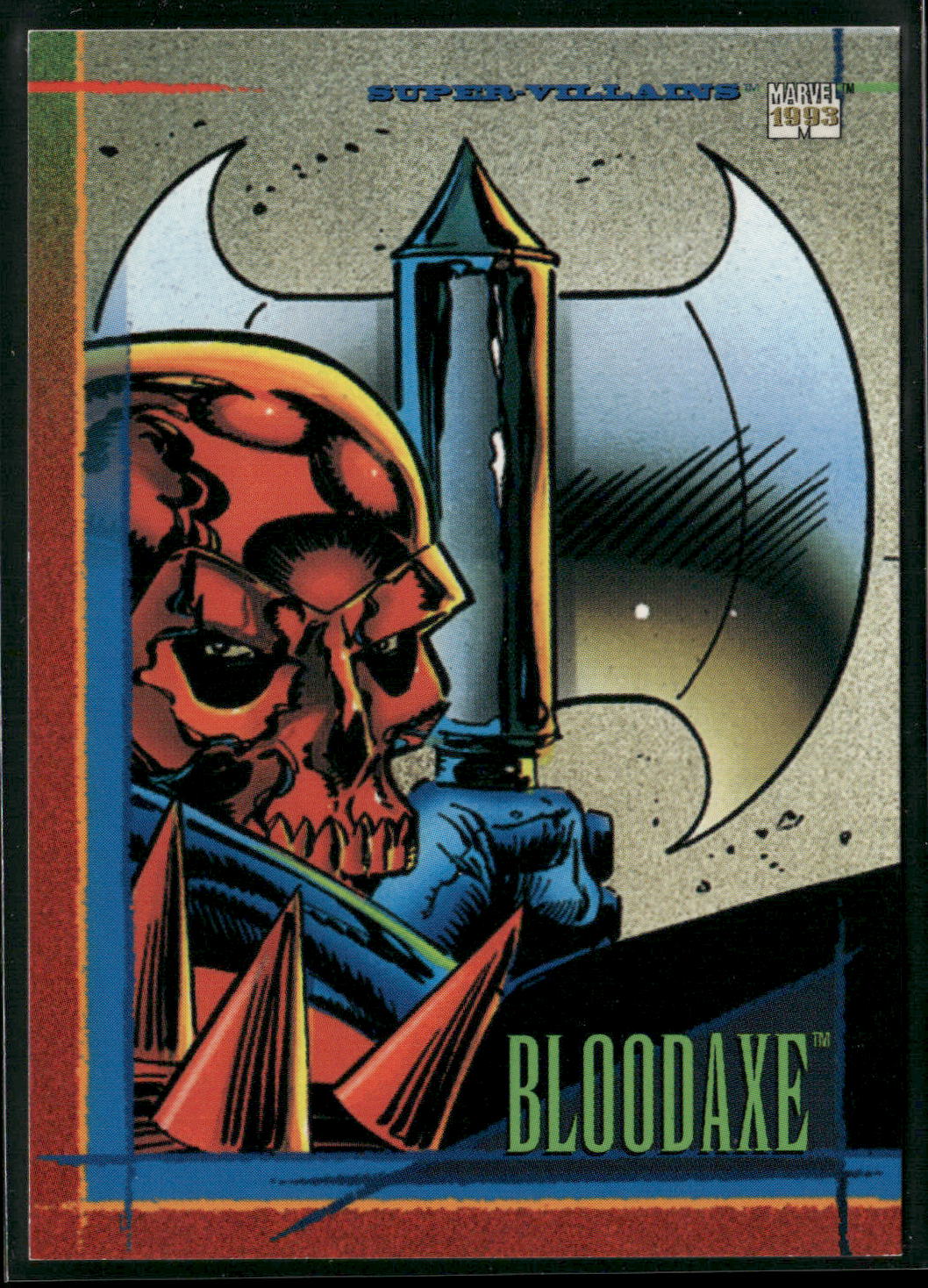 1993 SkyBox Marvel Universe #97 Bloodaxe