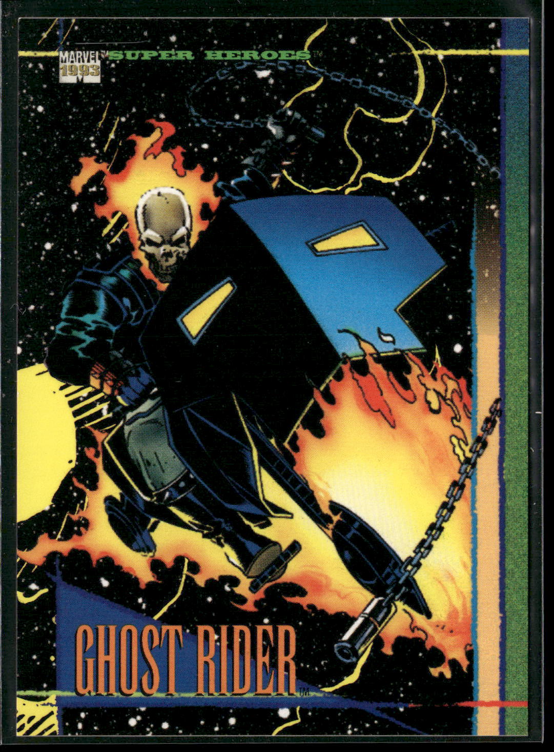 1993 SkyBox Marvel Universe #105 Ghost Rider