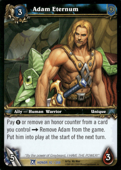 Fields of Honor #92 Adam Eternum