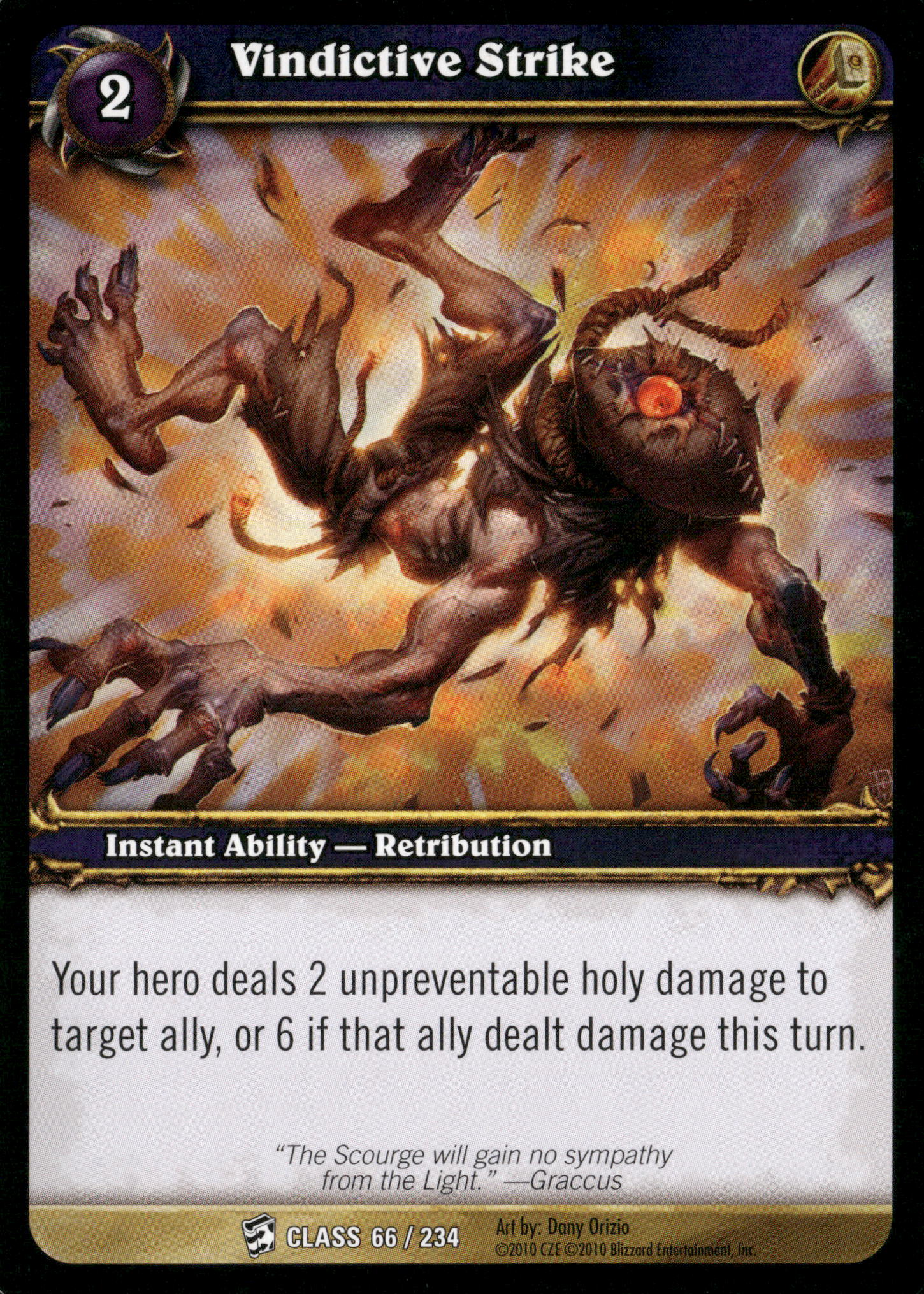 Class Starter Decks #66 Vindictive Strike