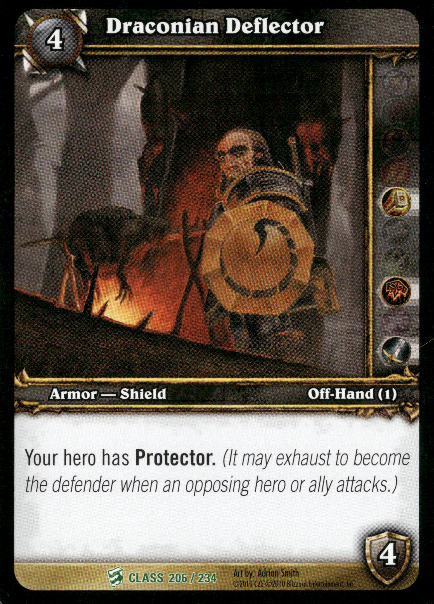 Class Starter Decks #206 Draconian Deflector