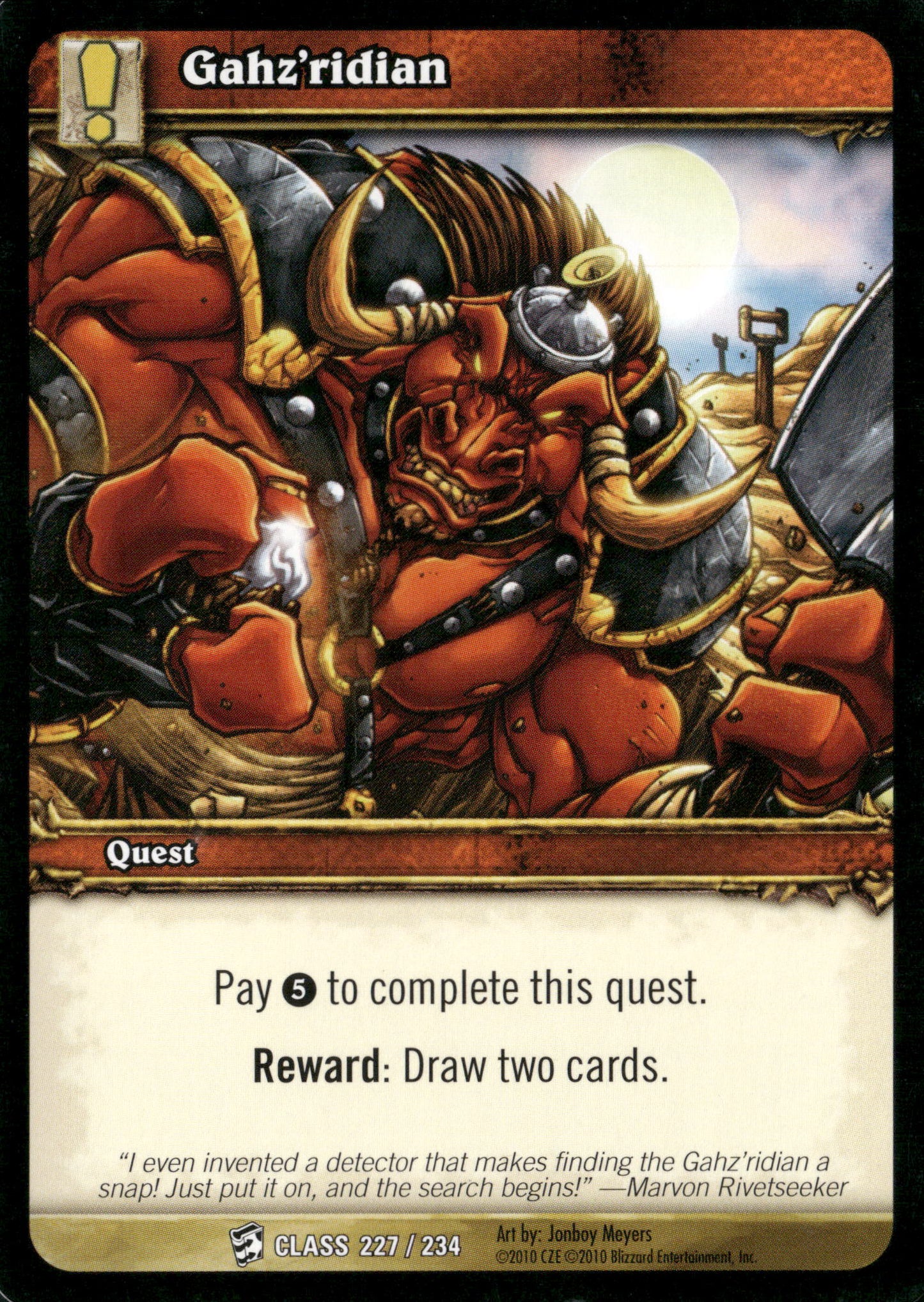 Class Starter Decks #227 Gahz'ridian