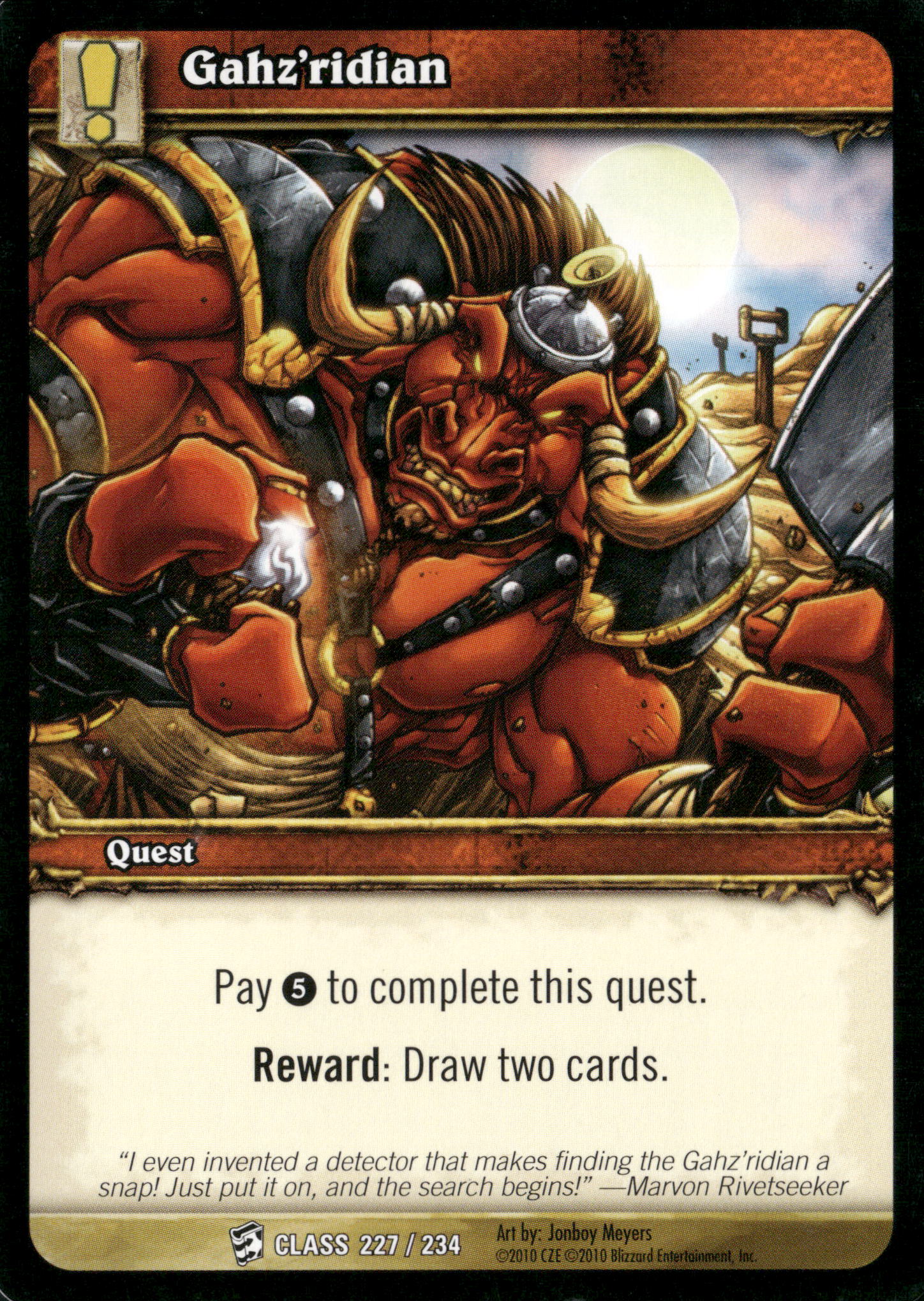 Class Starter Decks #227 Gahz'ridian
