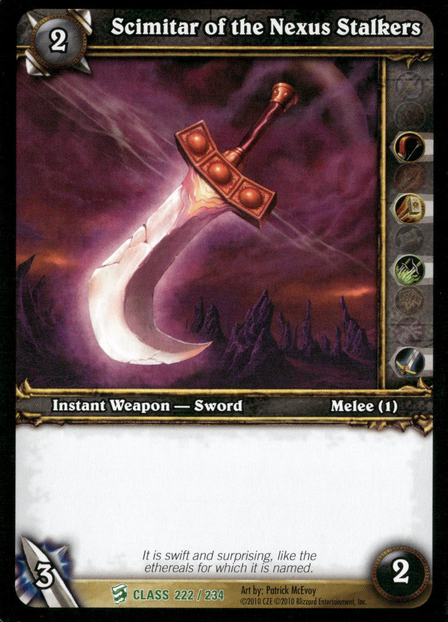Class Starter Decks #222 Scimitar of the Nexus Stalkers