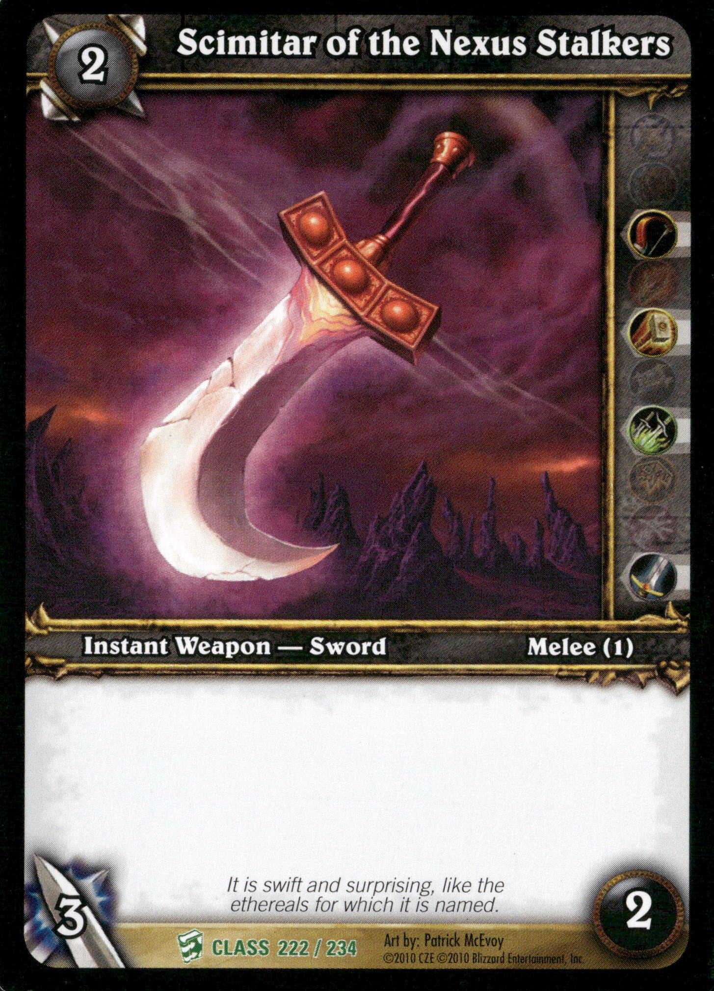 Class Starter Decks #222 Scimitar of the Nexus Stalkers