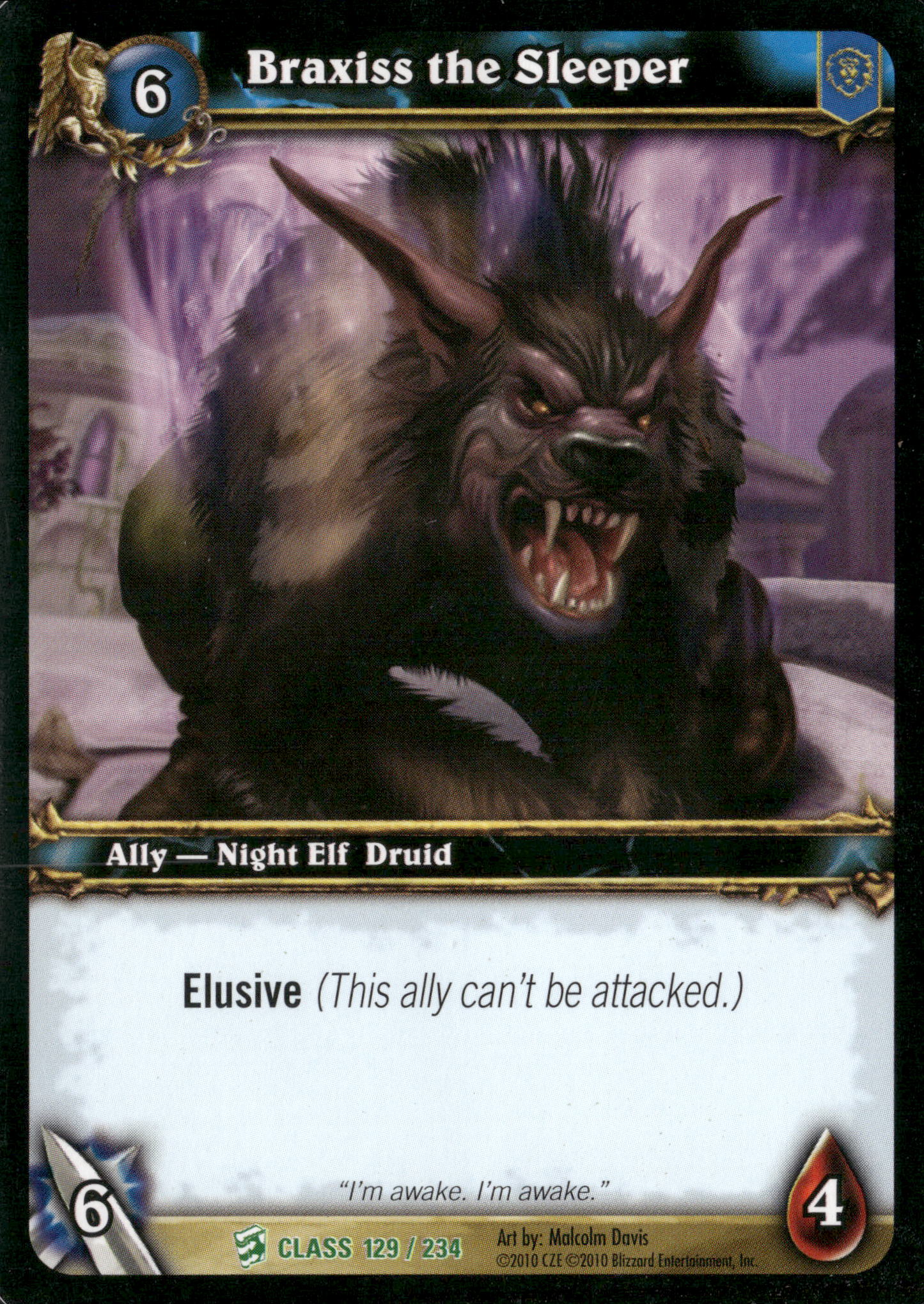 Class Starter Decks #129 Braxiss the Sleeper