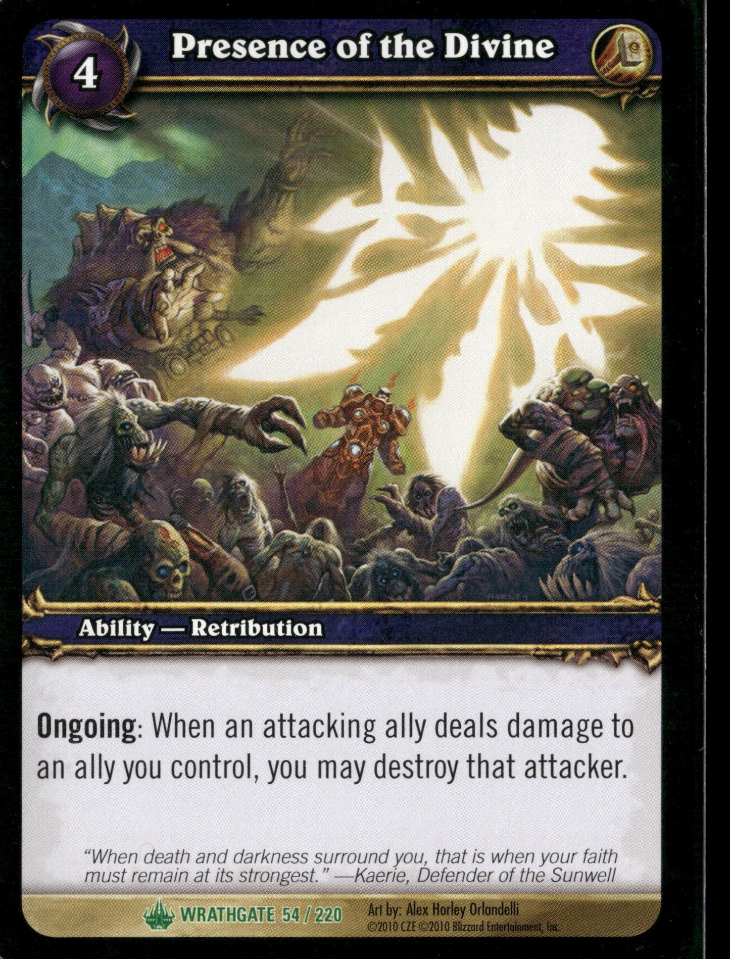 Wrathgate #54 Presence of the Divine
