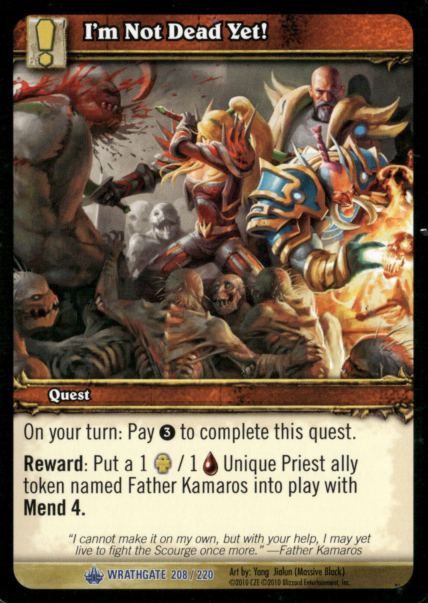 Wrathgate #208 I'm Not Dead Yet!