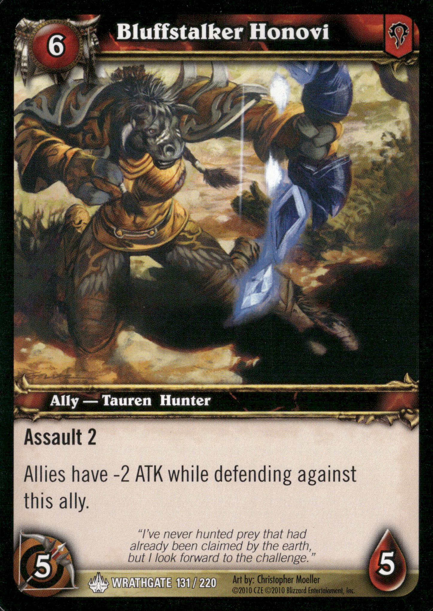 Wrathgate #131 Bluffstalker Honovi