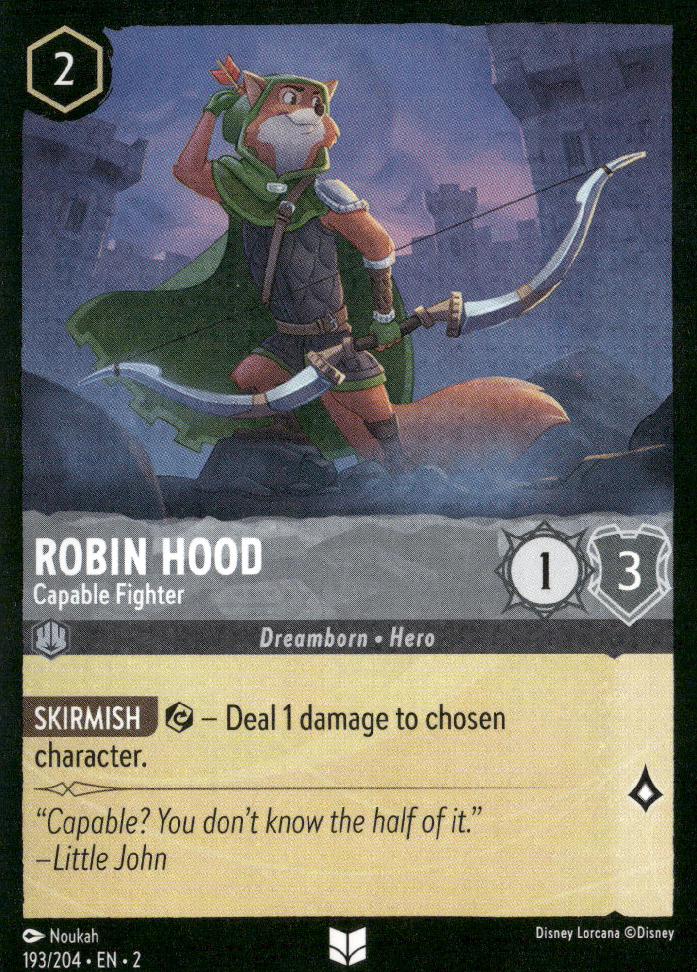 Rise of the Floodborn #193/204 Robin Hood