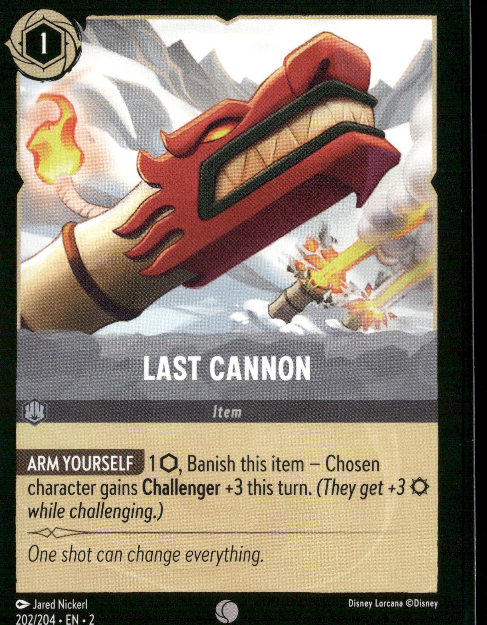 Rise of the Floodborn #202/204 Last Cannon