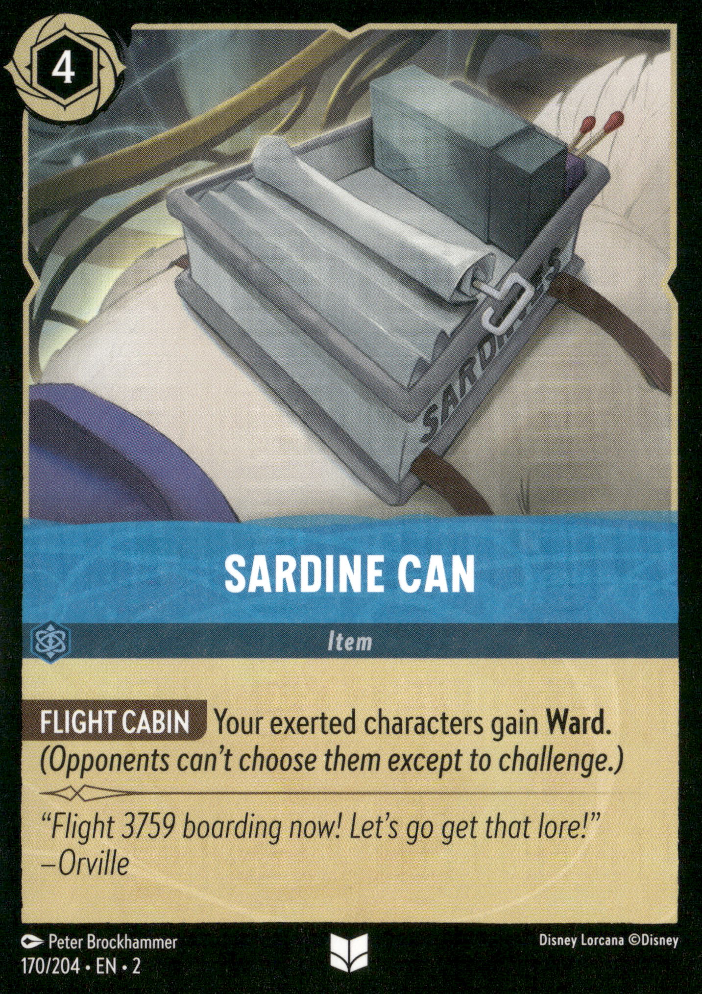 Rise of the Floodborn #170/204 Sardine Can