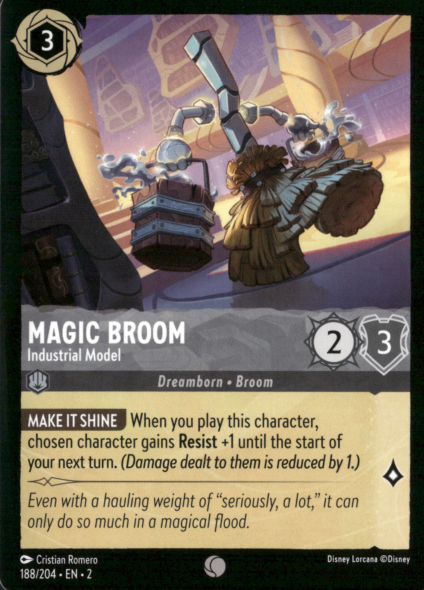 Rise of the Floodborn #188/204 Magic Broom