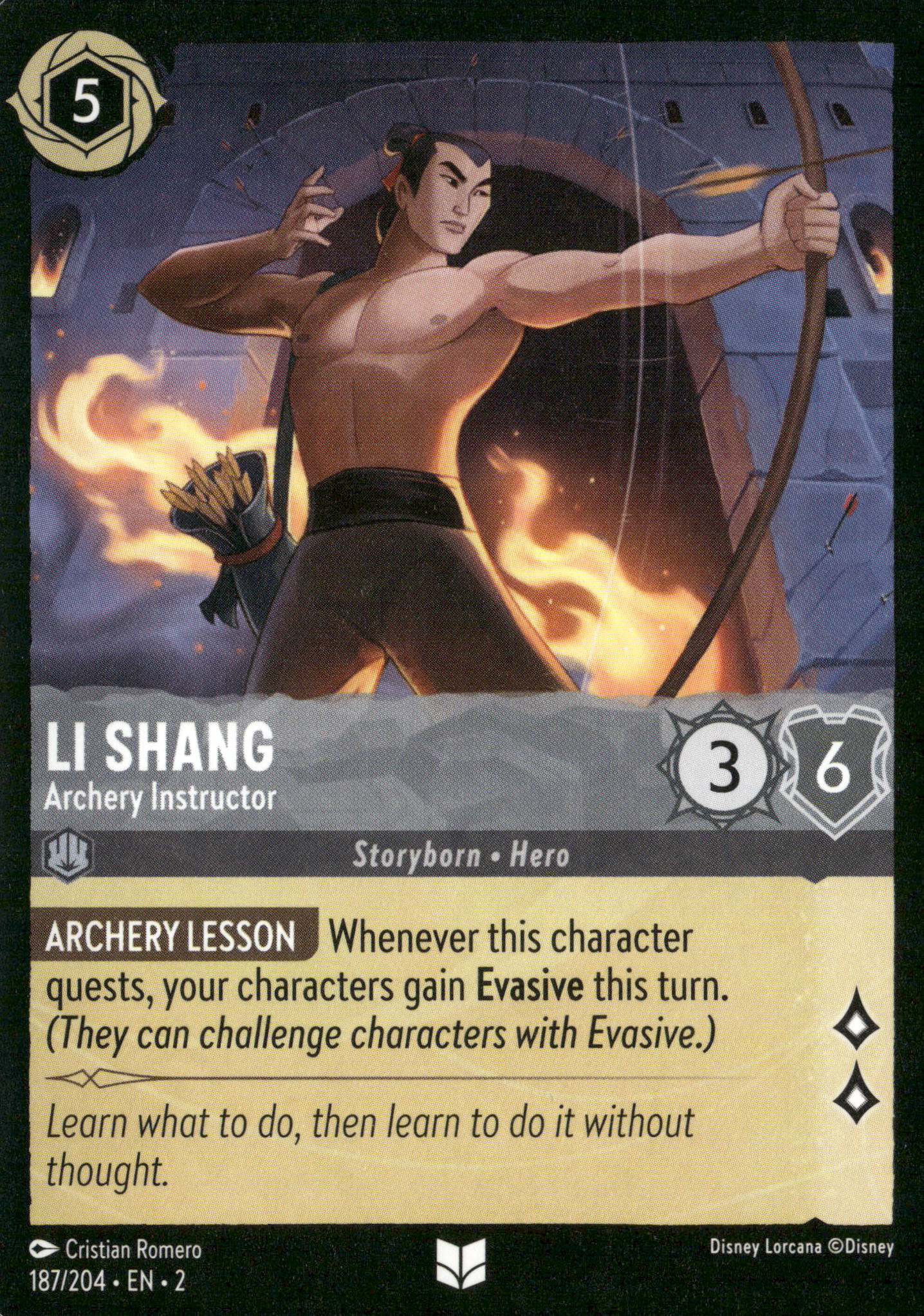 Rise of the Floodborn #187/204 Li Shang