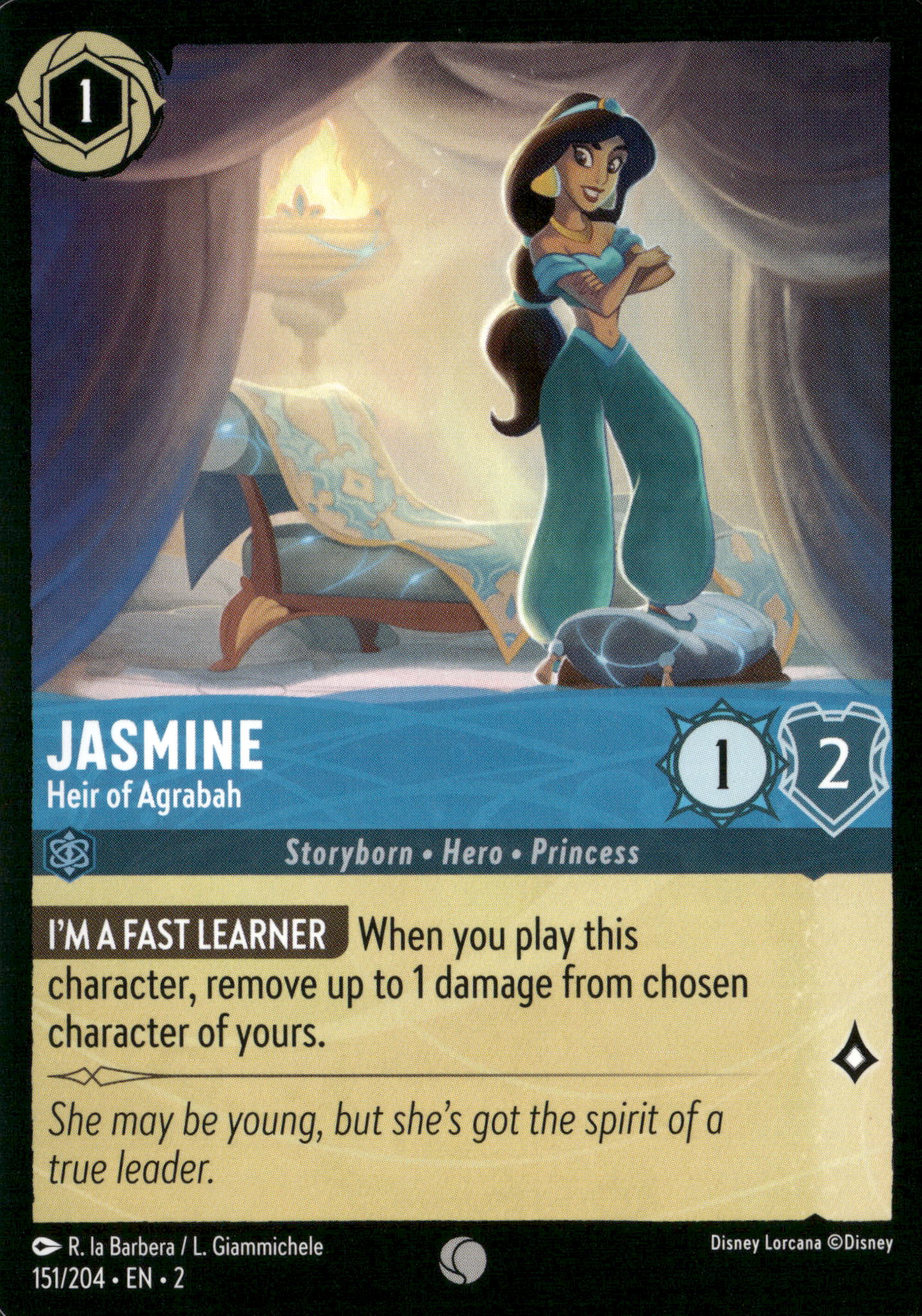 Rise of the Floodborn #151/204 Jasmine