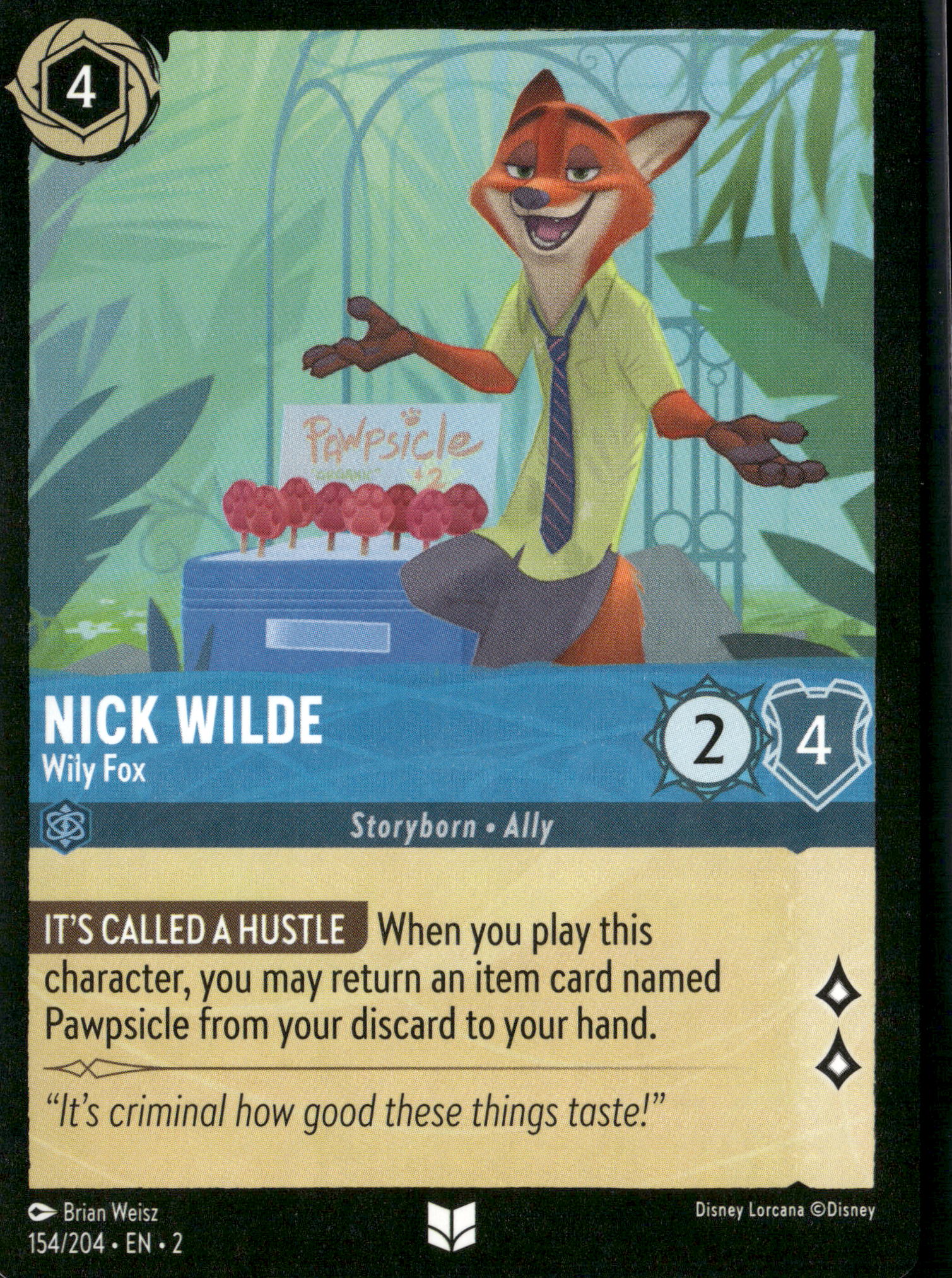 Rise of the Floodborn #154/204 Nick Wilde