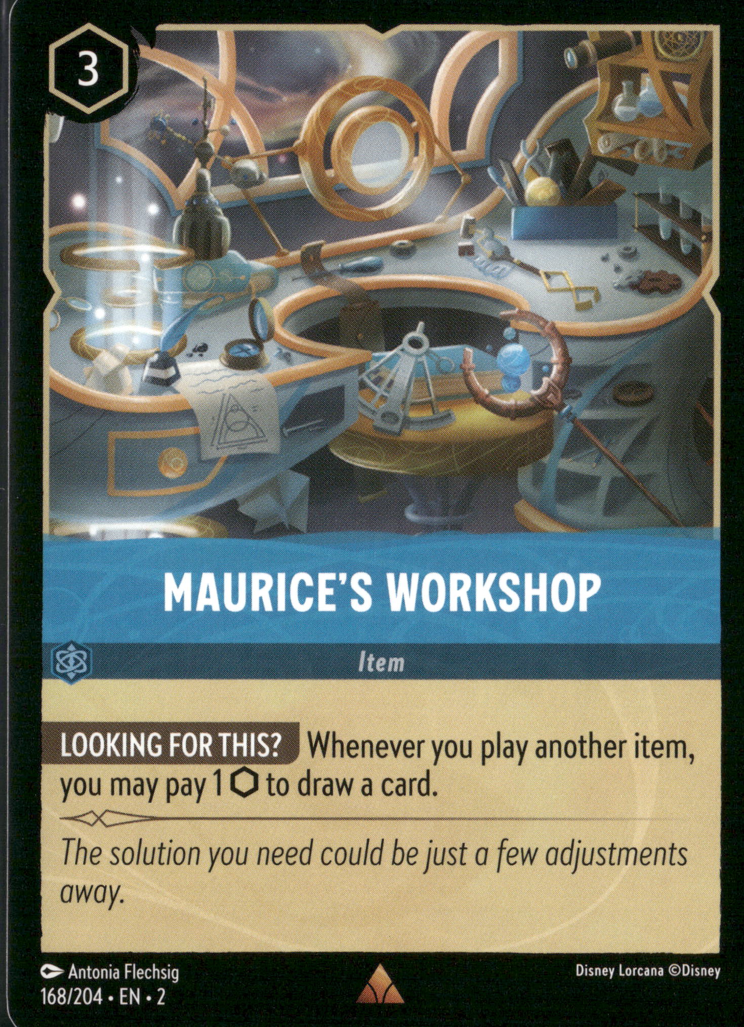 Rise of the Floodborn #168/204 Maurice's Workshop