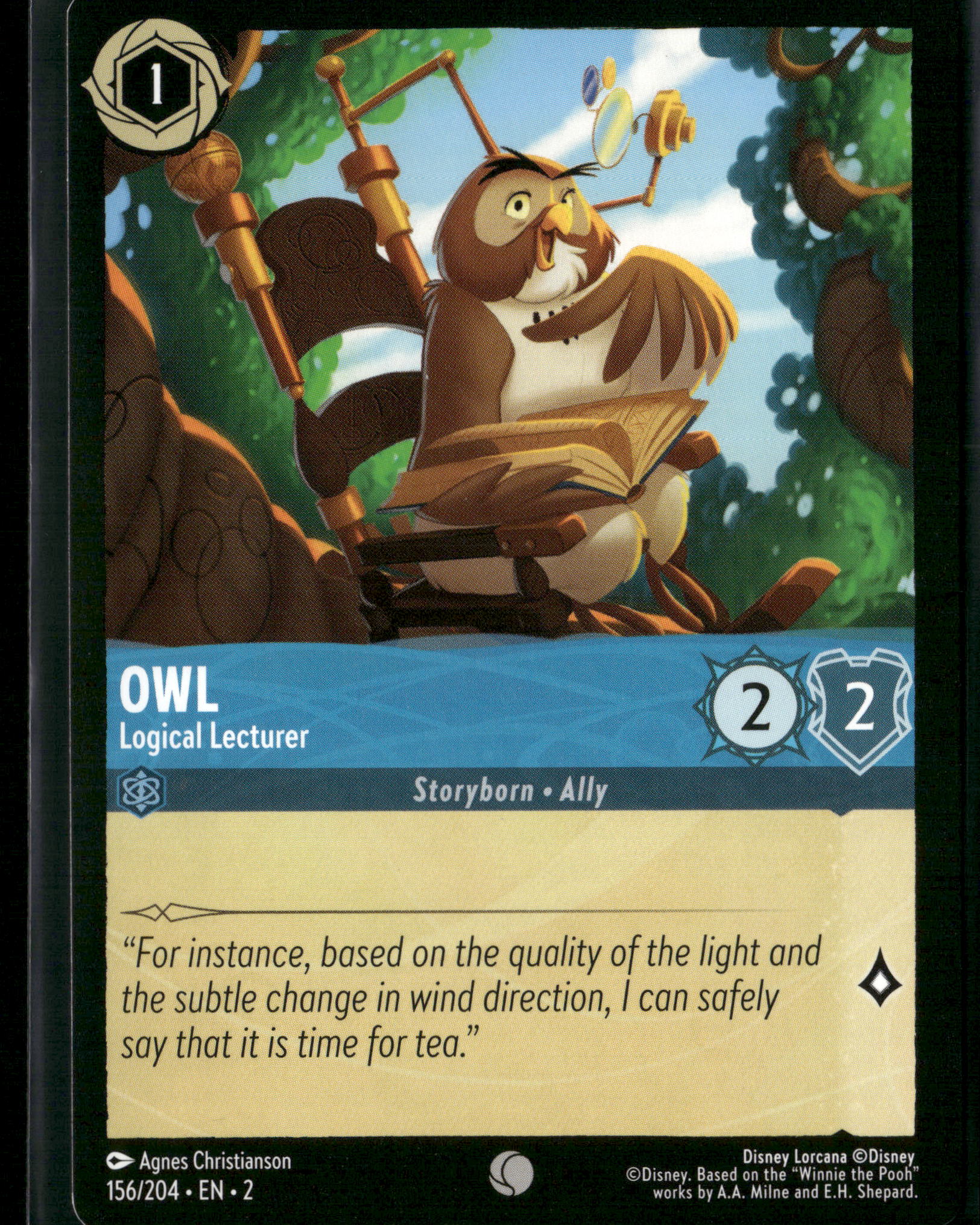 Rise of the Floodborn #156/204 Owl