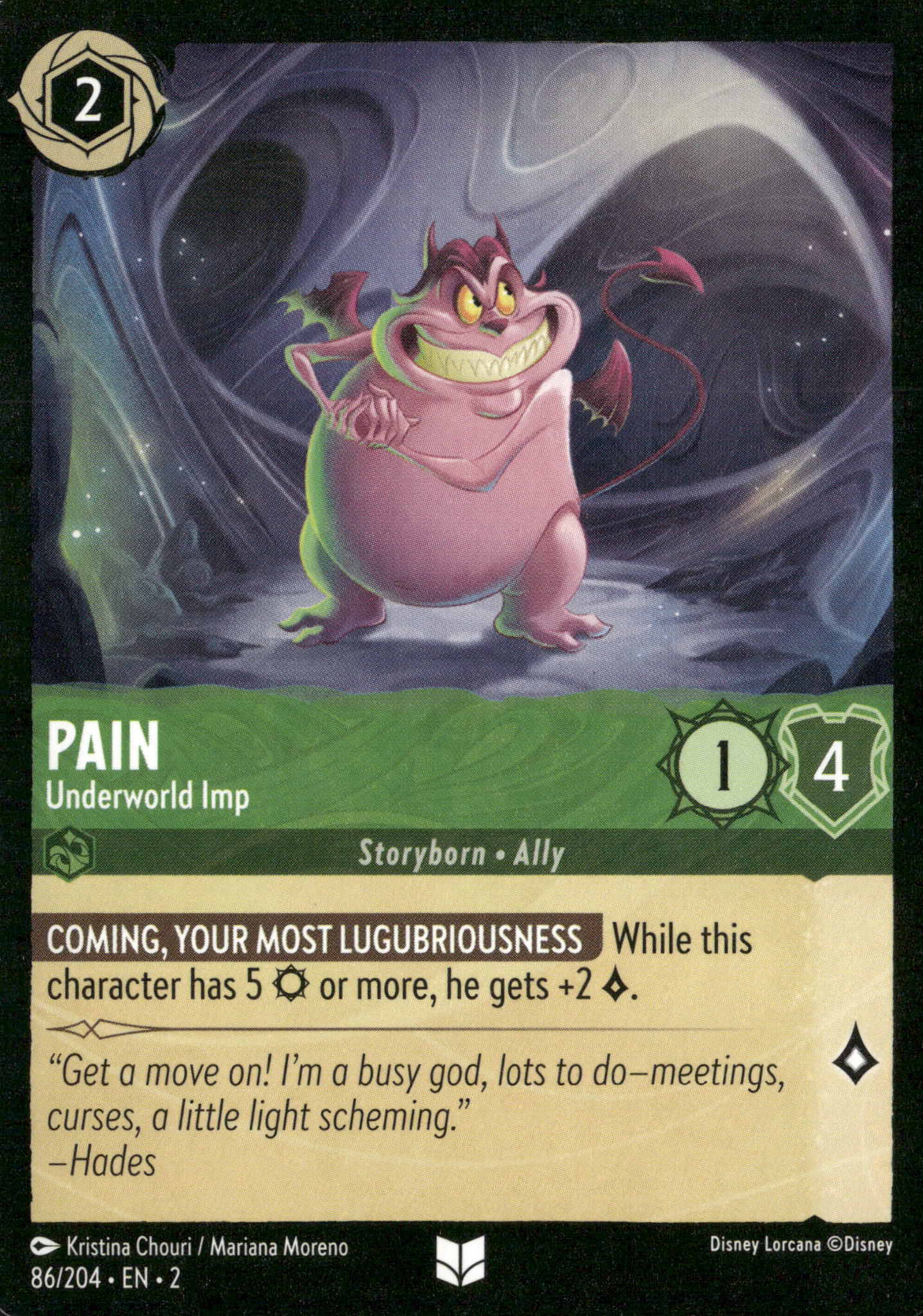 Rise of the Floodborn #86/204 Pain
