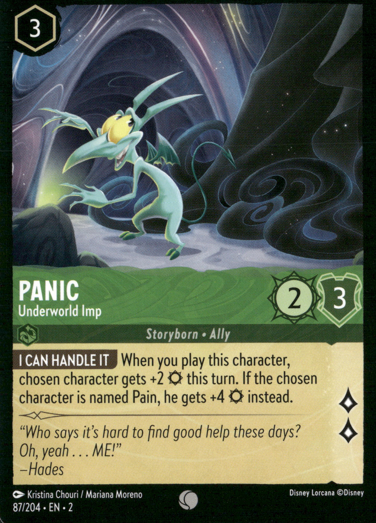Rise of the Floodborn #87/204 Panic