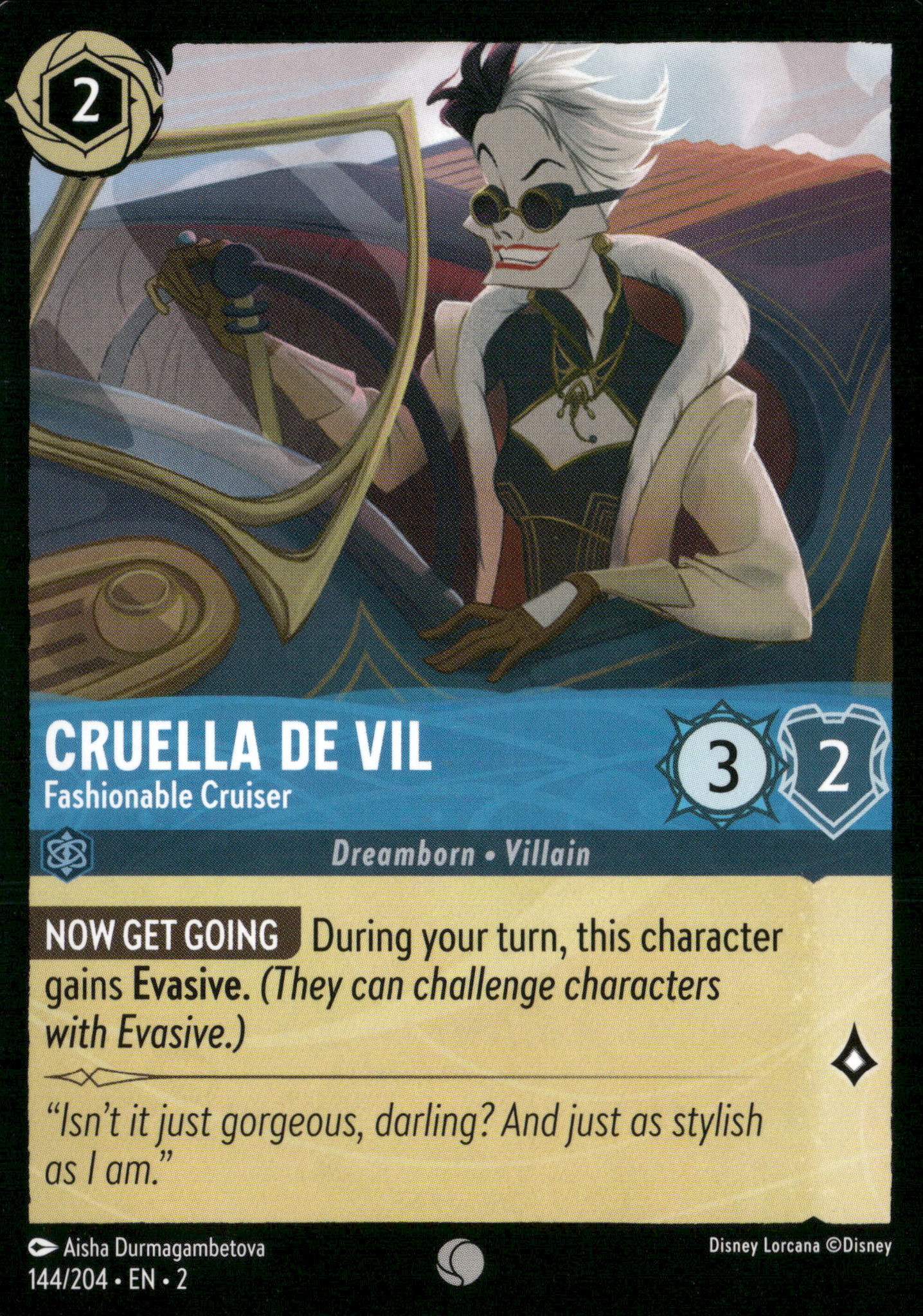 Rise of the Floodborn #144/204 Cruella De Vil