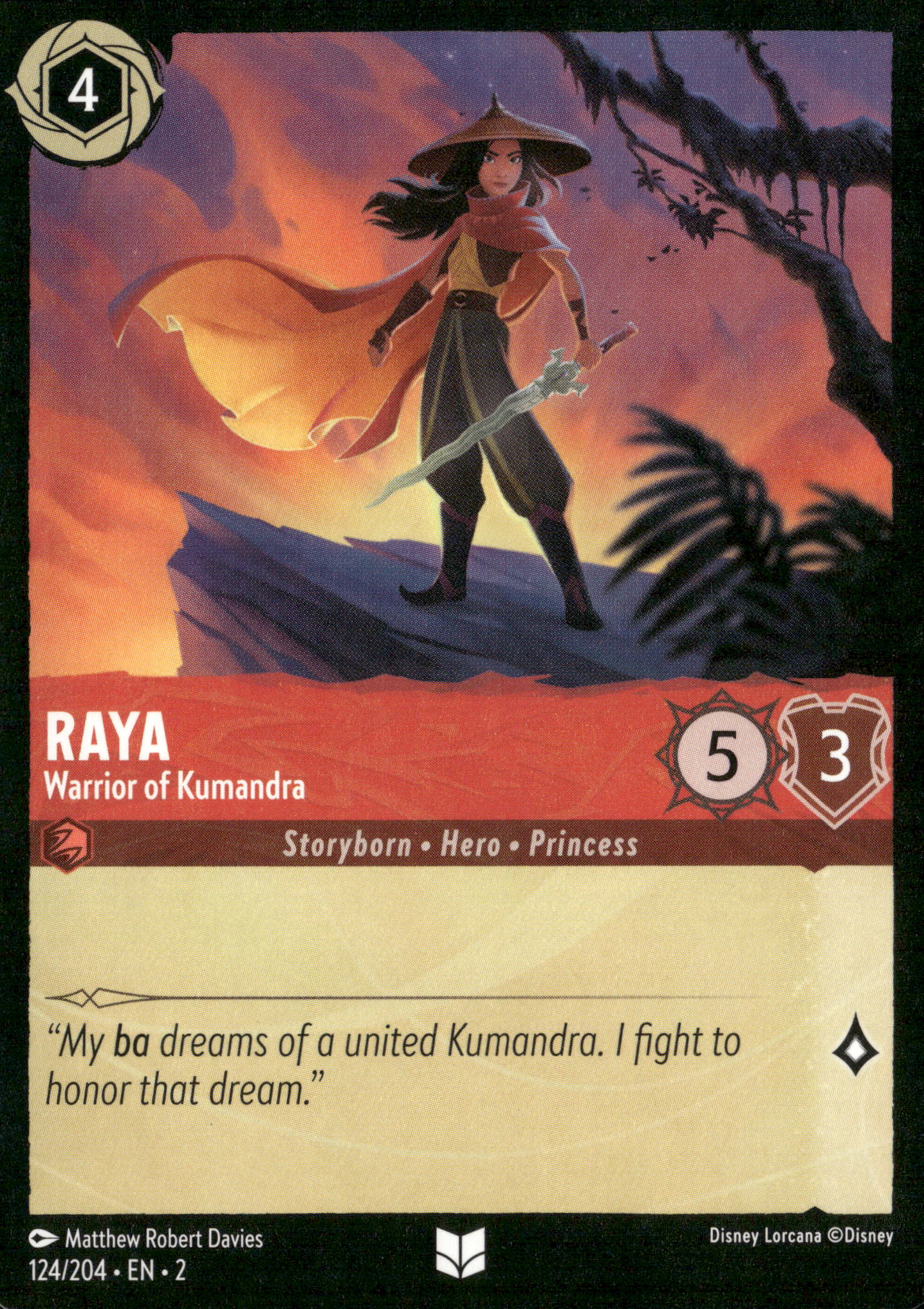 Rise of the Floodborn #124/204 Raya