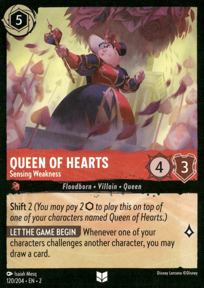 Rise of the Floodborn #120/204 Queen of Hearts