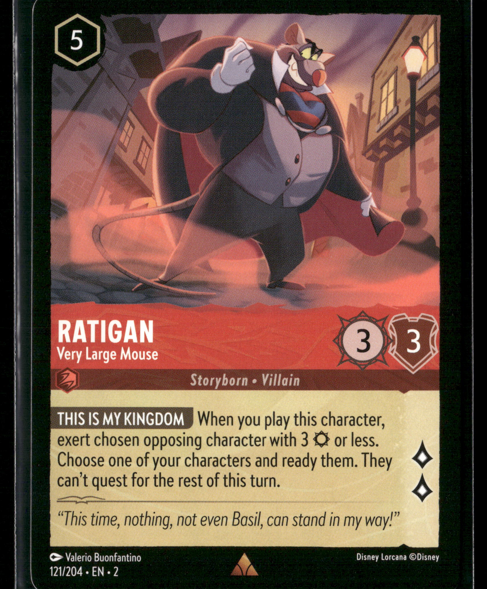 Rise of the Floodborn #121/204 Ratigan
