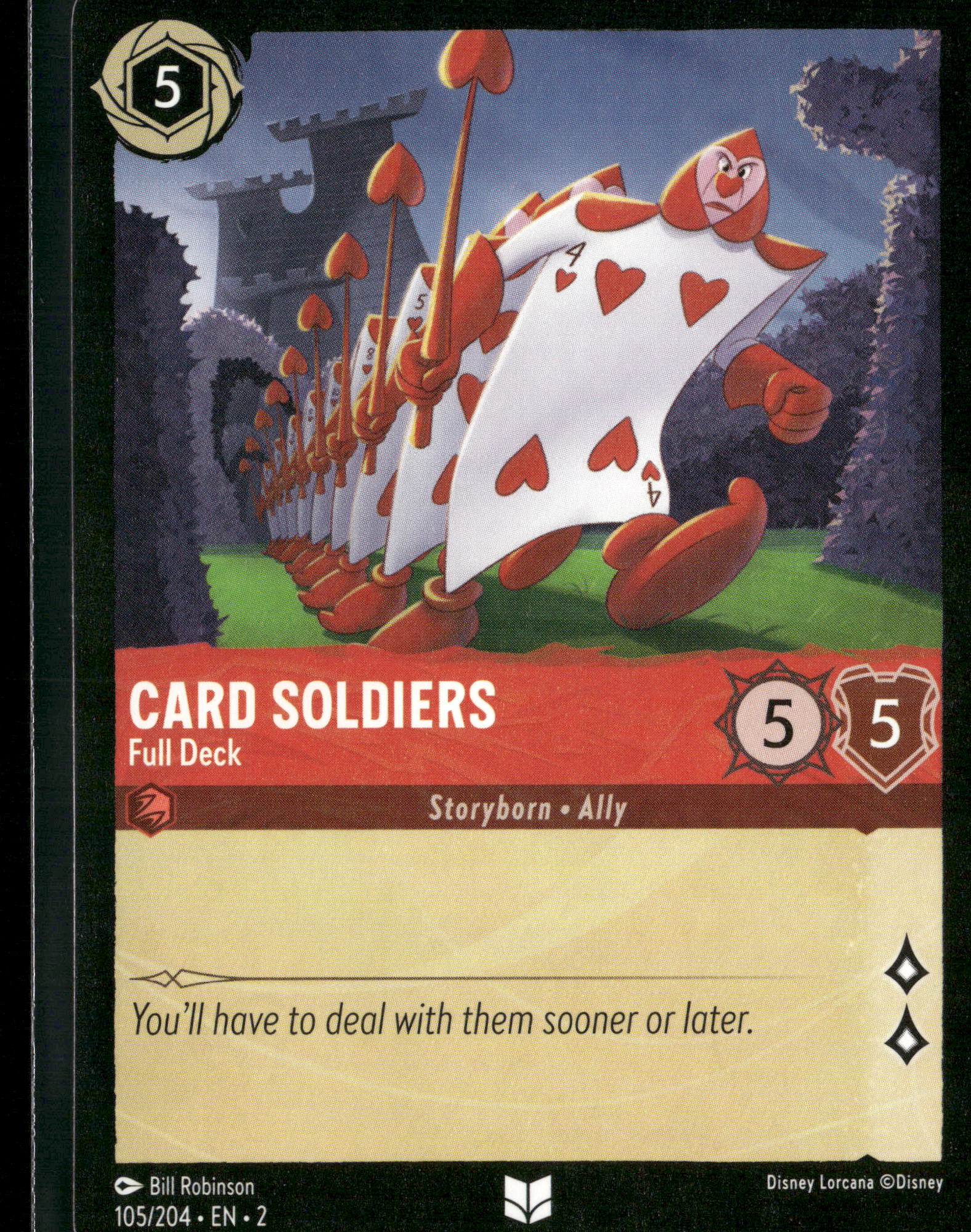 Rise of the Floodborn #105/204 Card Soldiers