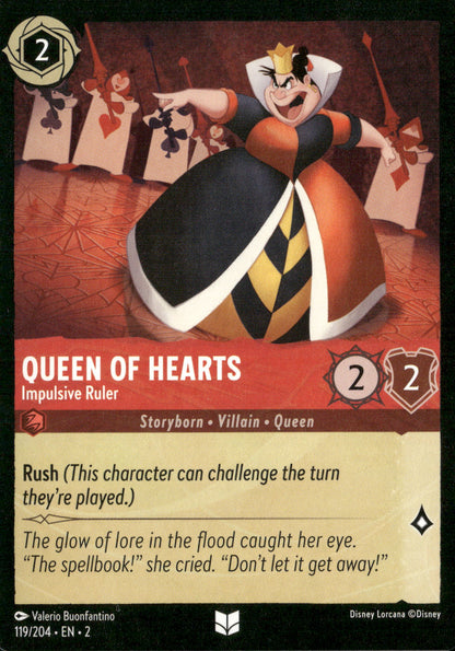 Rise of the Floodborn #119/204 Queen of Hearts