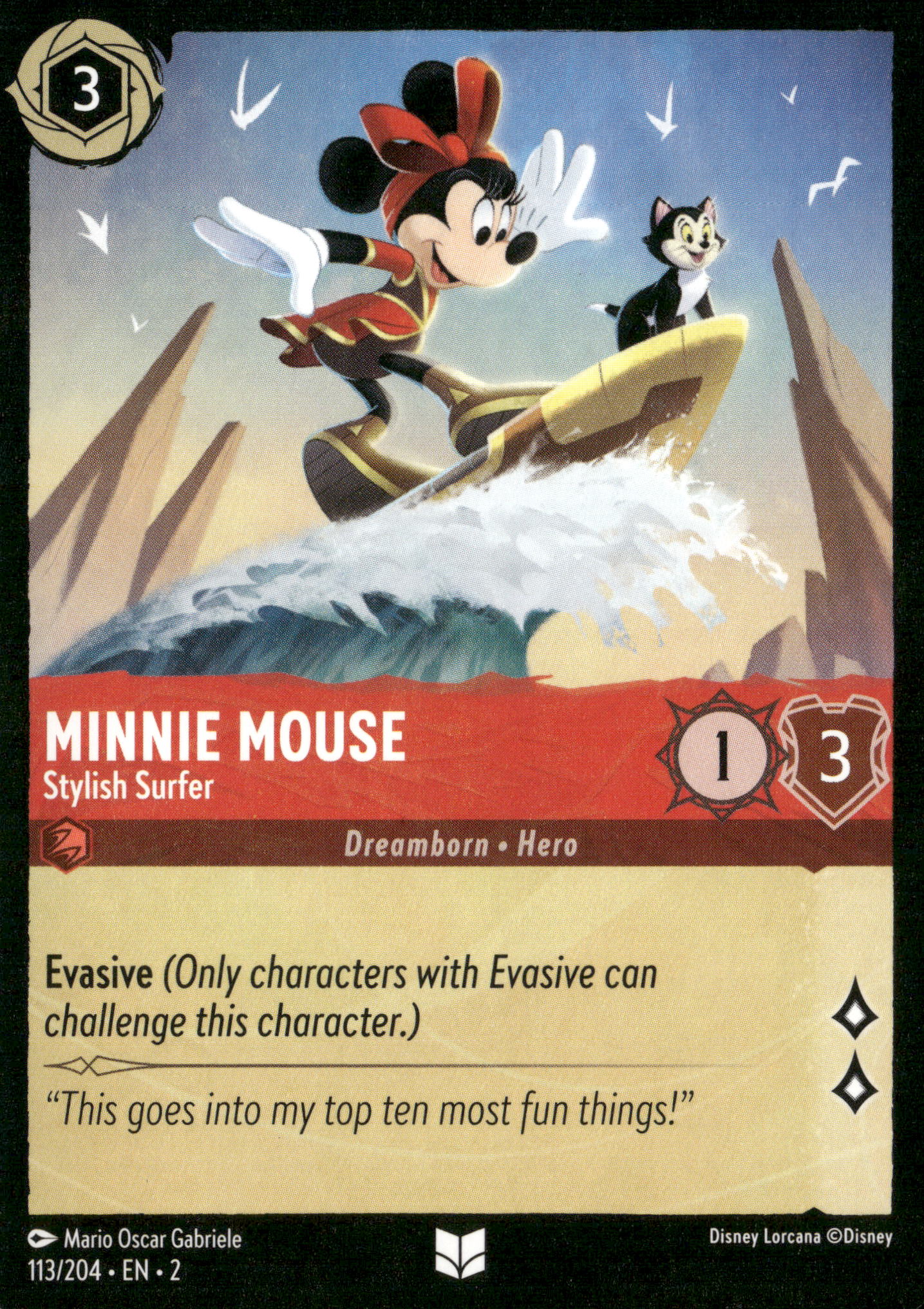 Rise of the Floodborn #113/204 Minnie Mouse