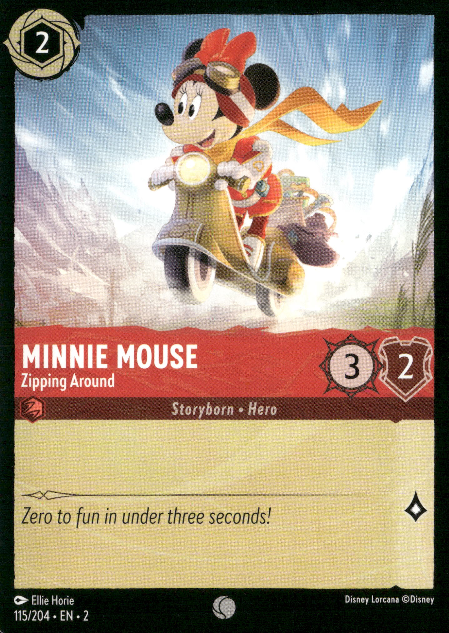 Rise of the Floodborn #115/204 Minnie Mouse