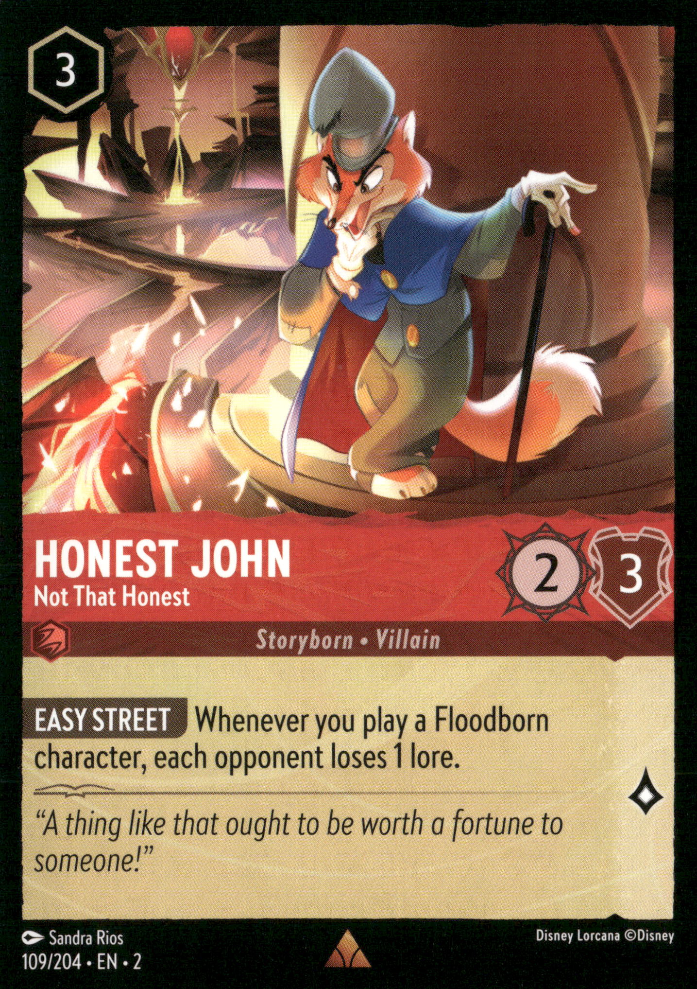 Rise of the Floodborn #109/204 Honest John