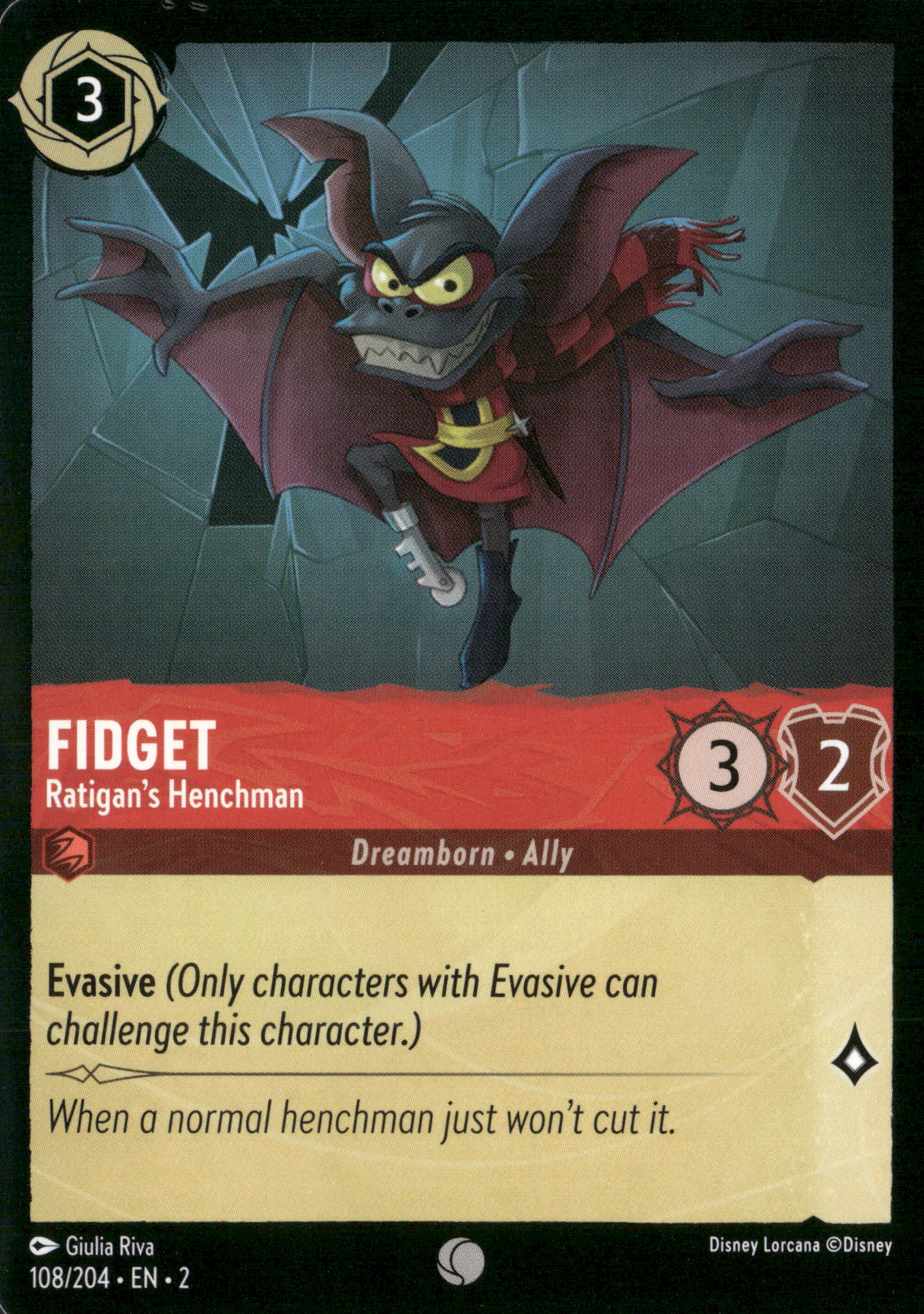 Rise of the Floodborn #108/204 Fidget