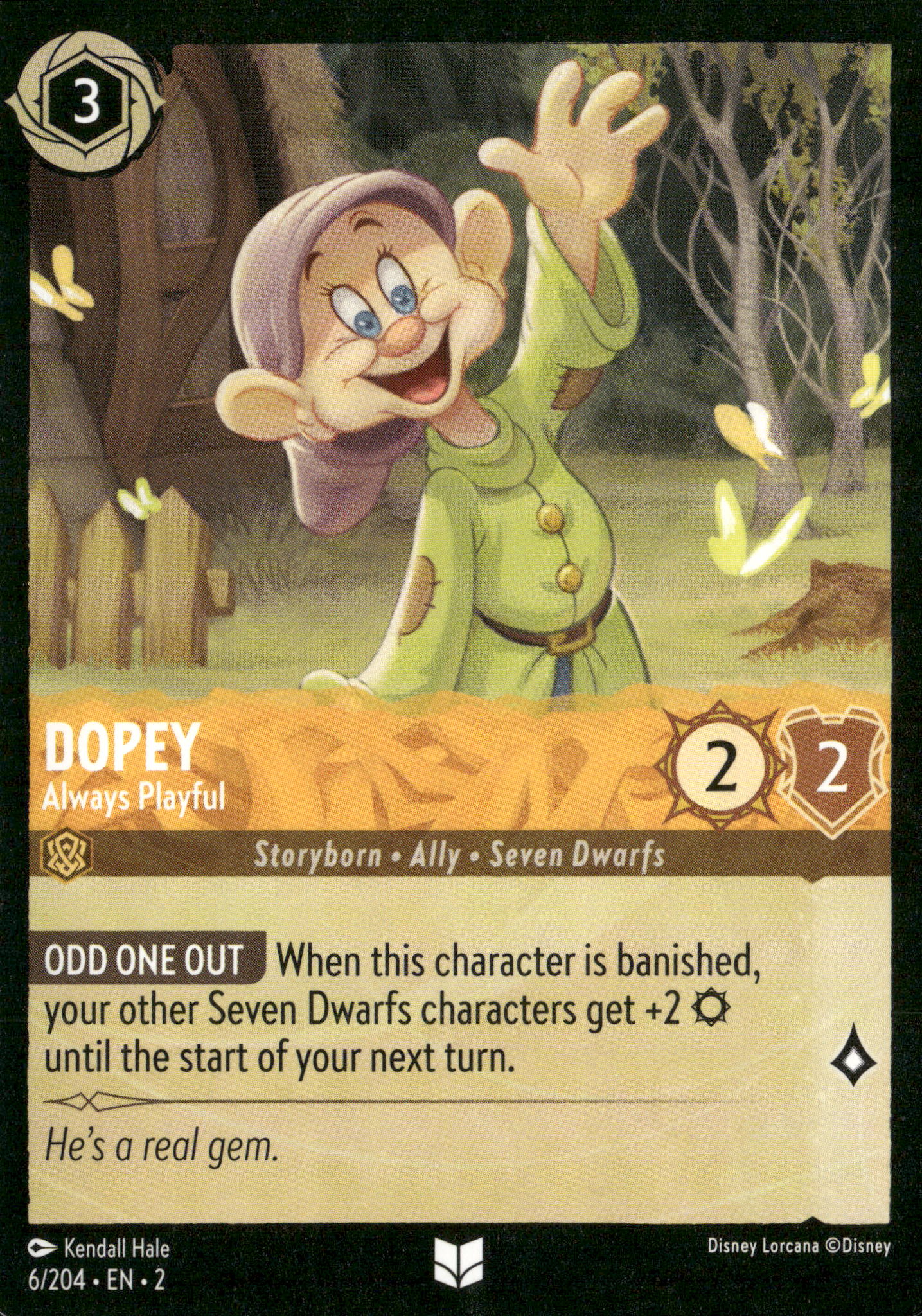 Rise of the Floodborn #6/204 Dopey