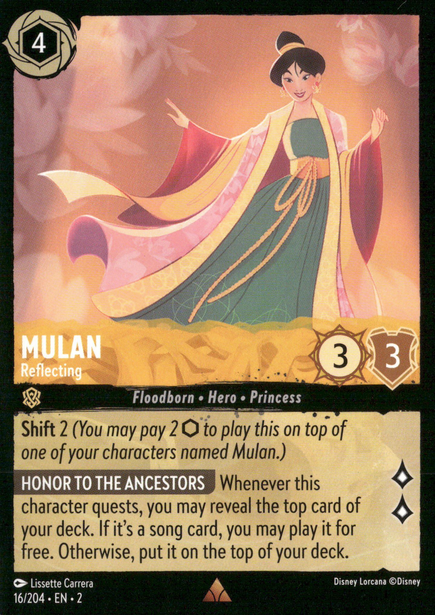 Rise of the Floodborn #16/204 Mulan