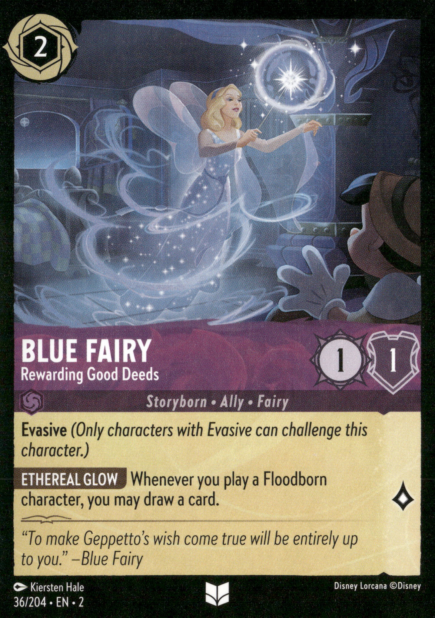 Rise of the Floodborn #36/204 Blue Fairy